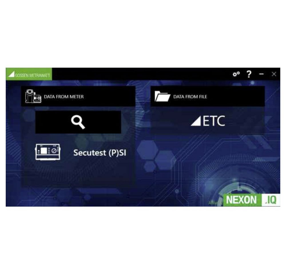 Thumbnail - Gossen Metrawatt Spannungsprüfer Gossen Metrawatt Z957A NEXONIQ Software 1 St., (NEXONIQ)