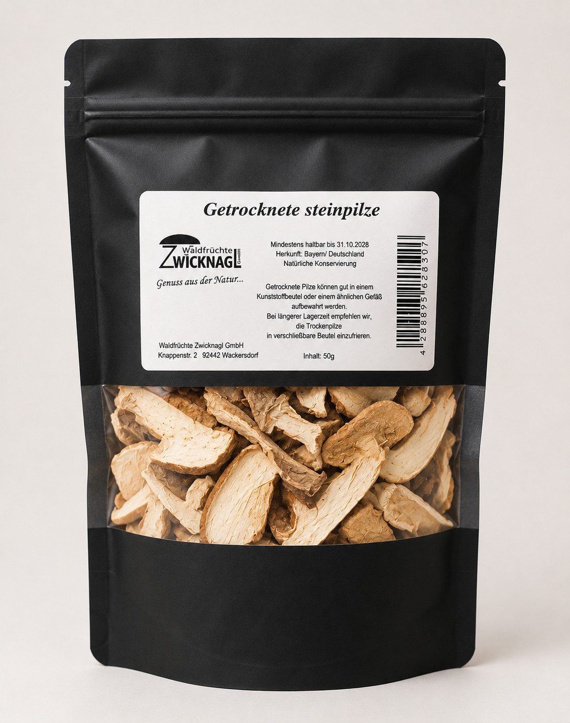 Waldfrüchte Zwicknagl Gewürz Steinpilze - getrocknet