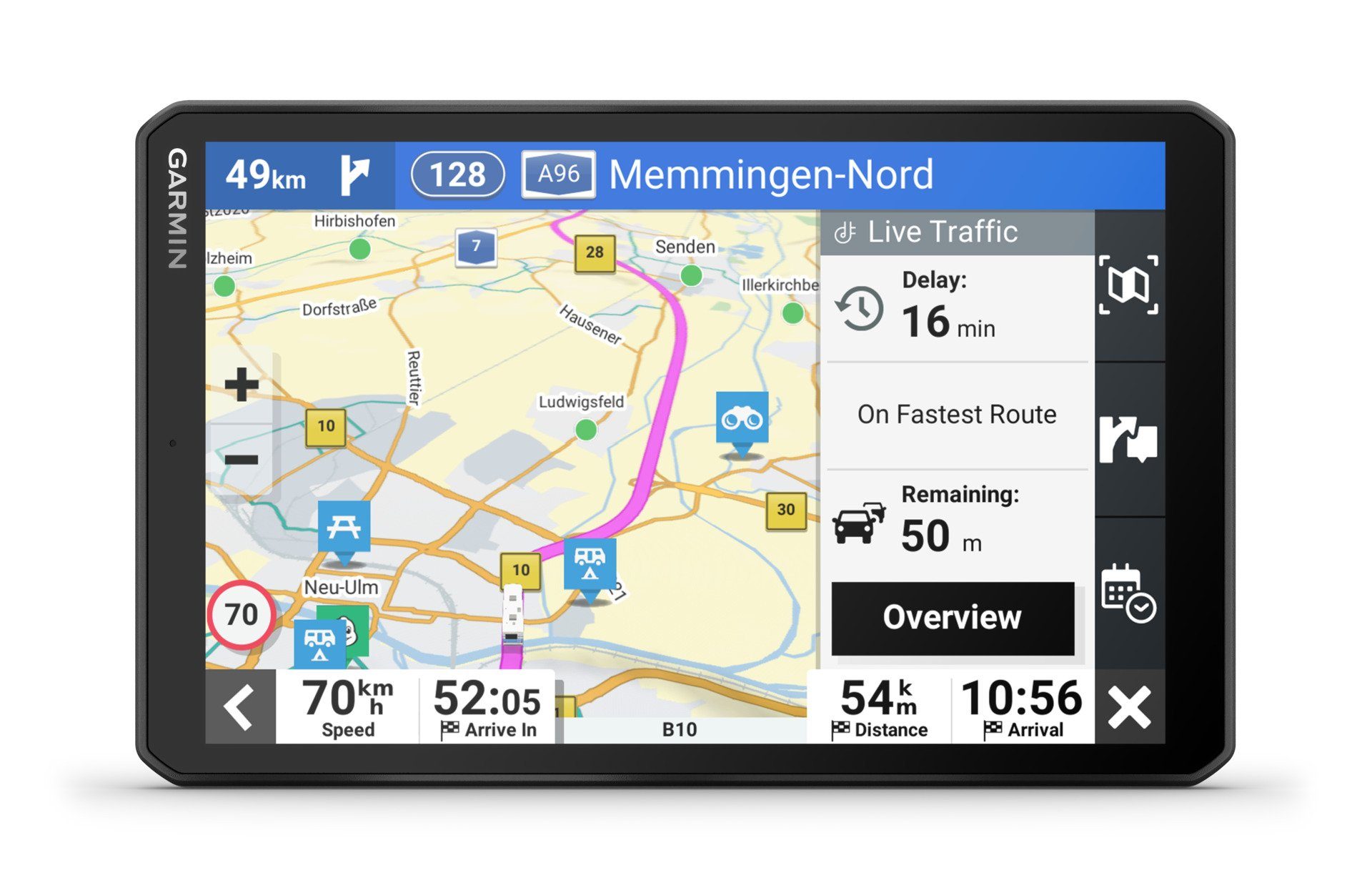 Navigationsgerät Garmin Karten-Updates) (Europa (46 Länder),