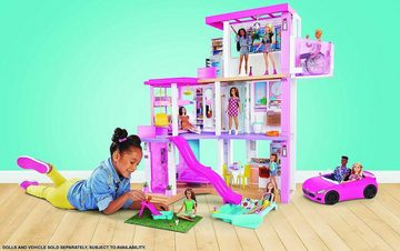 Barbie Puppenhaus Dream House 3 stöckig, (Mehrteiliges Set, Puppenhäuser, Film, 75-tlg., Puppenhaus, Barbiehaus, Puppenvilla), Puppenhaus, Barbie, XXL groß, the Movie, ab 3 Jahren, Puppenstube
