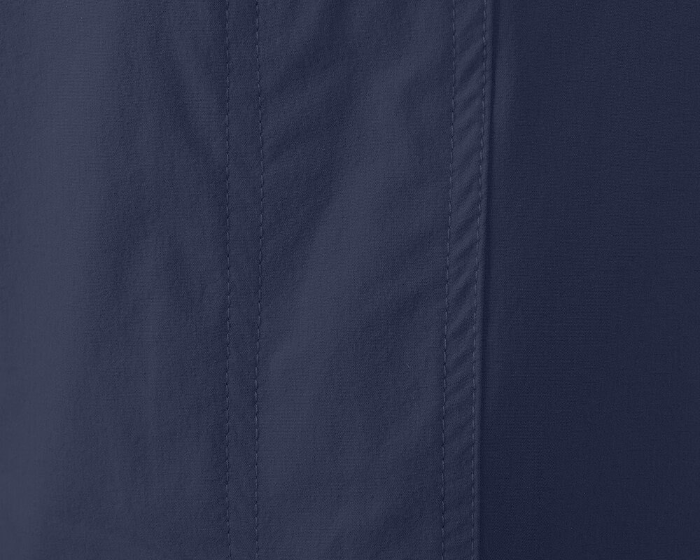 Bergson Outdoorhose BENNETT Zipp-Off (slim) Damen Wanderhose, vielseitig, pflegeleicht, Normalgrößen, peacoat blau