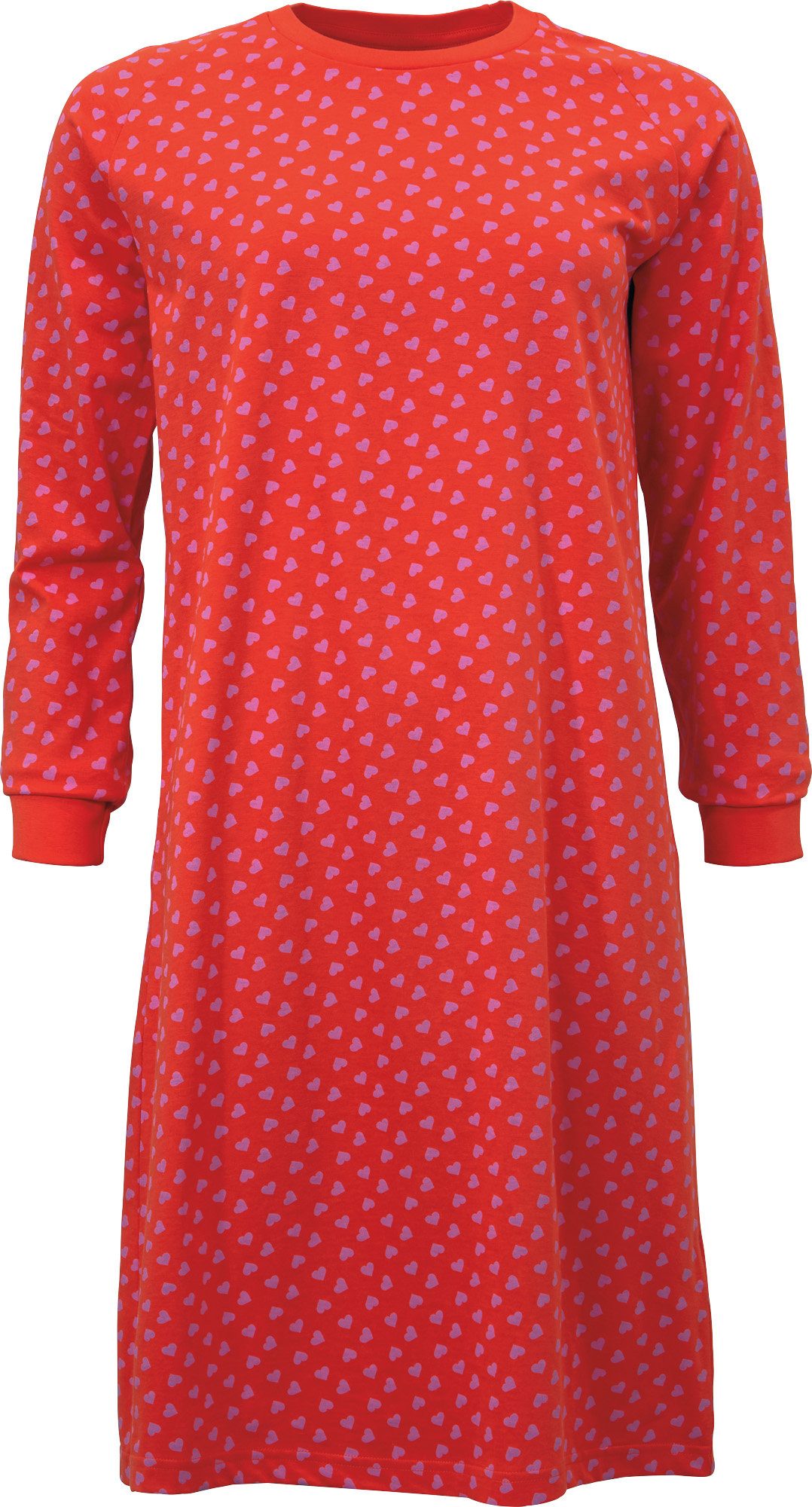 REDBEST Nachthemd Damen-Nachthemd Single-Jersey gemustert
