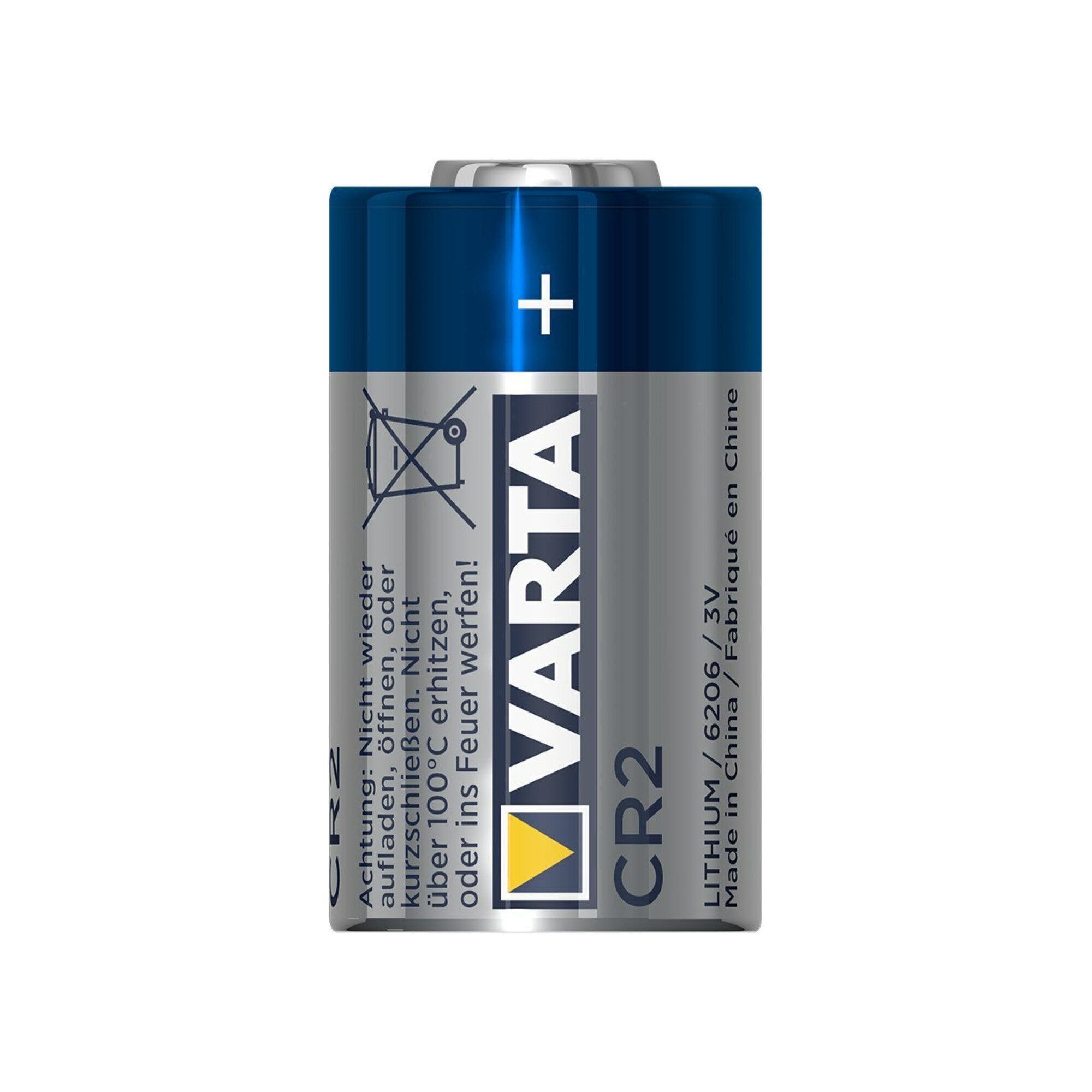 VARTA VARTA Batterie Profess. CR2 2er Blister, 3,0V Batterie