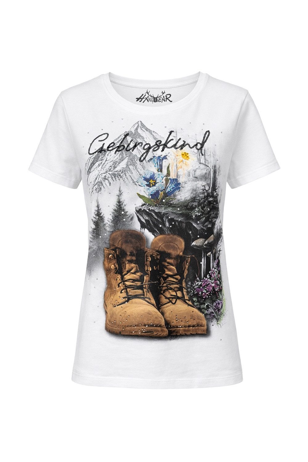 Hangowear T-Shirt Hangowear Damen T-Shirt Mia - weiss