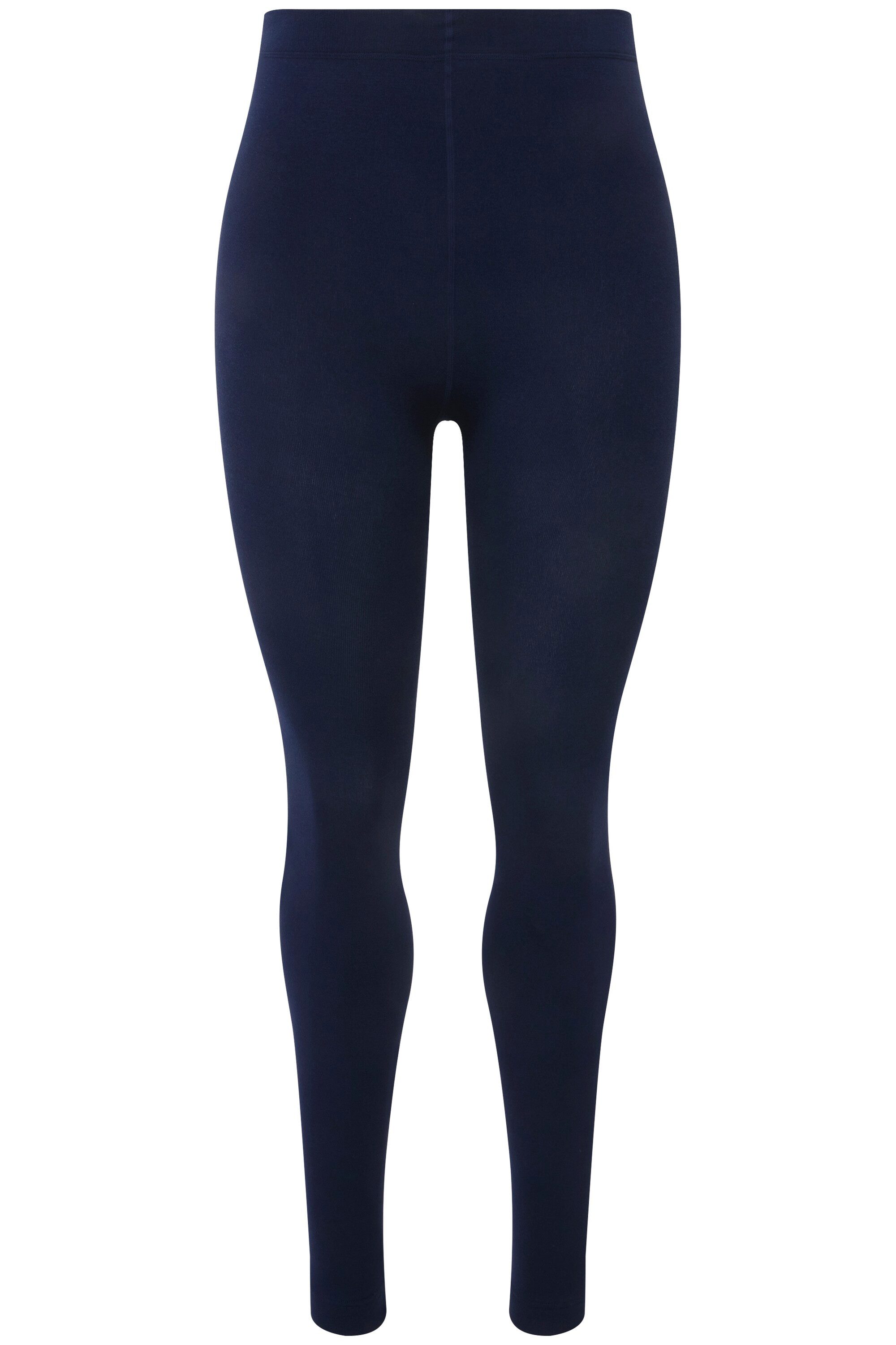 Ulla Popken Feinstrumpfhose Thermo-Strumpfleggings Elastikbund günstig online kaufen