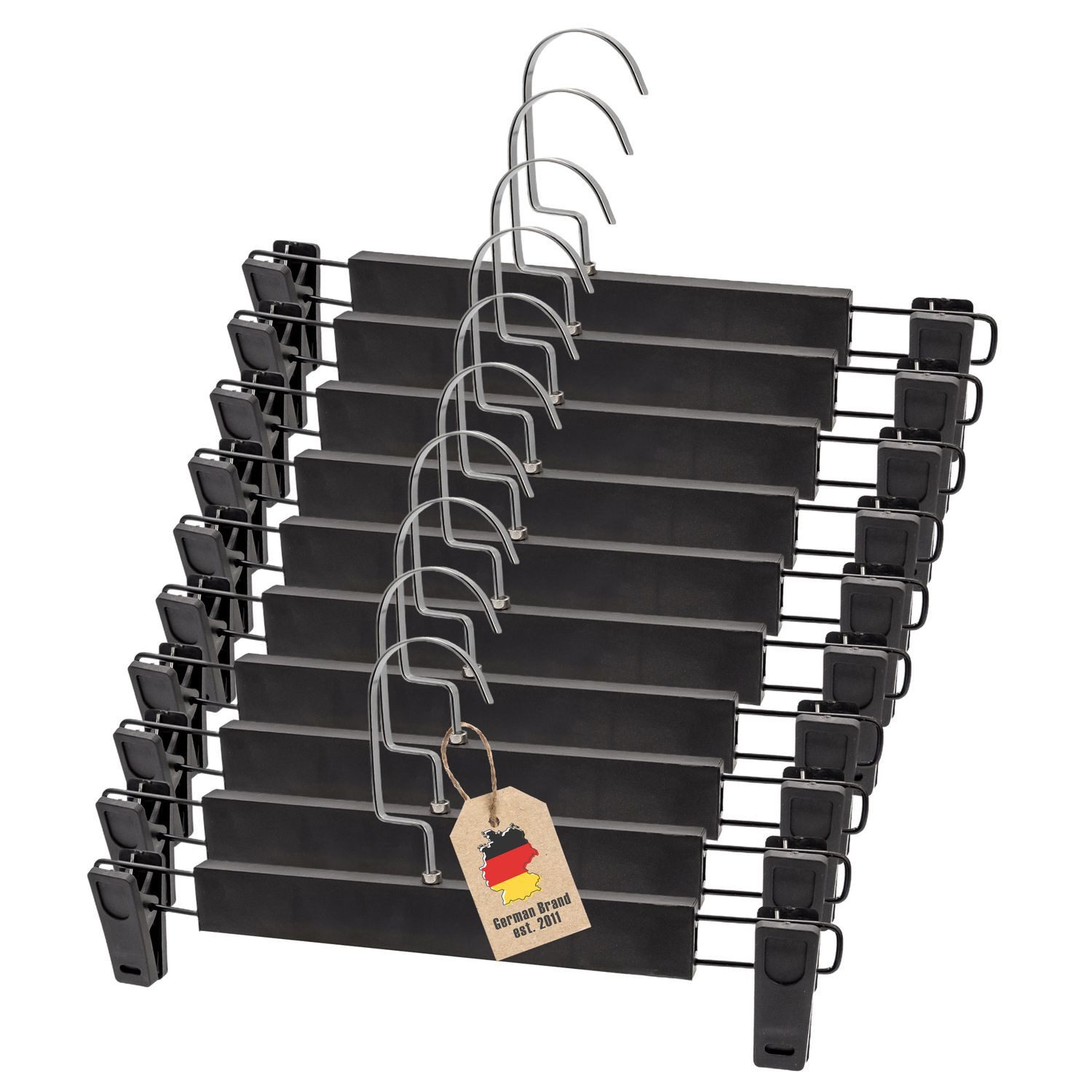 Intirilife Kleiderbügel, (10-tlg), 10x Hosenbügel Kleiderbügel günstig online kaufen