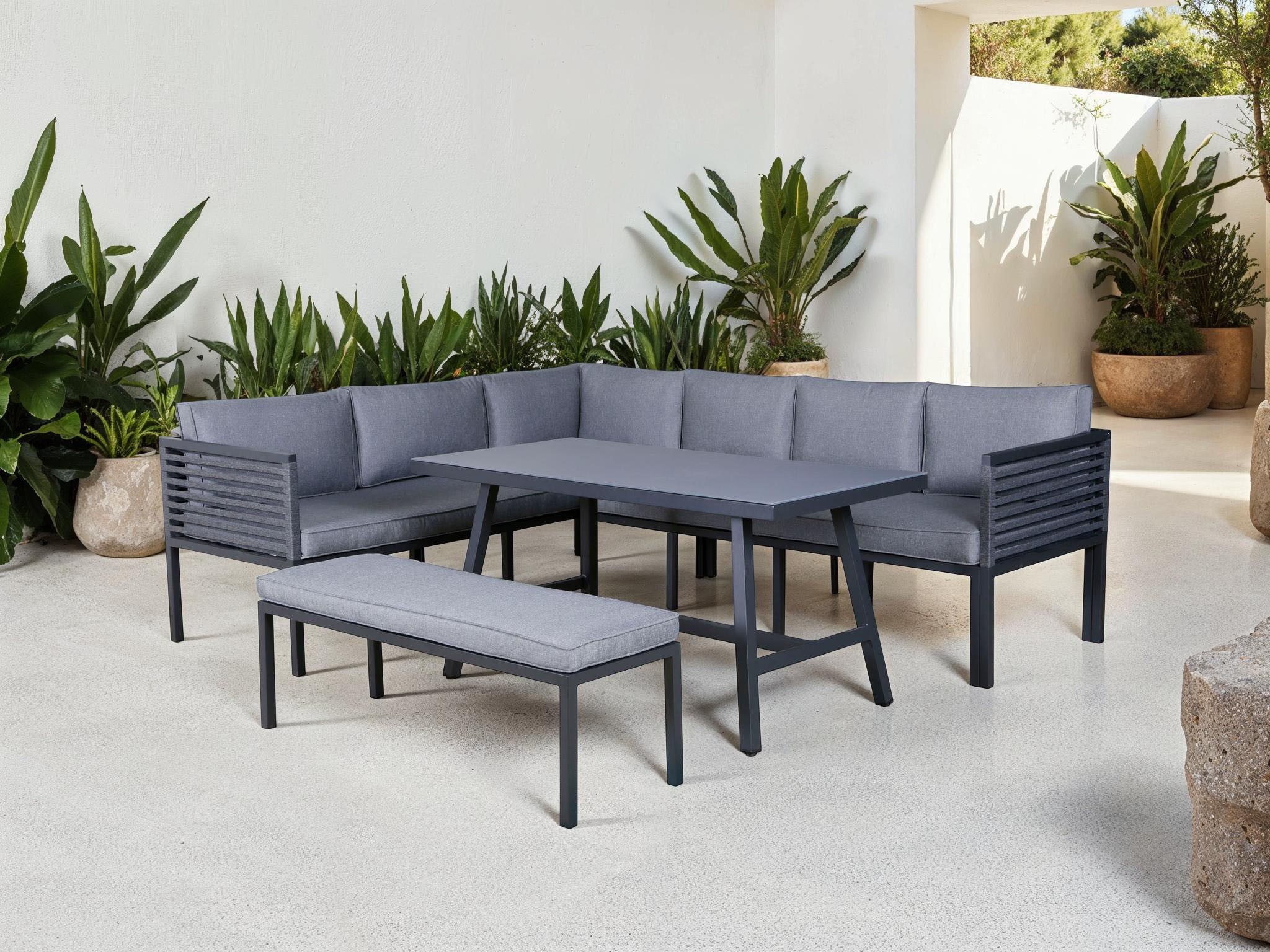 Gartenlounge-Set Ecklounge »Edessa«