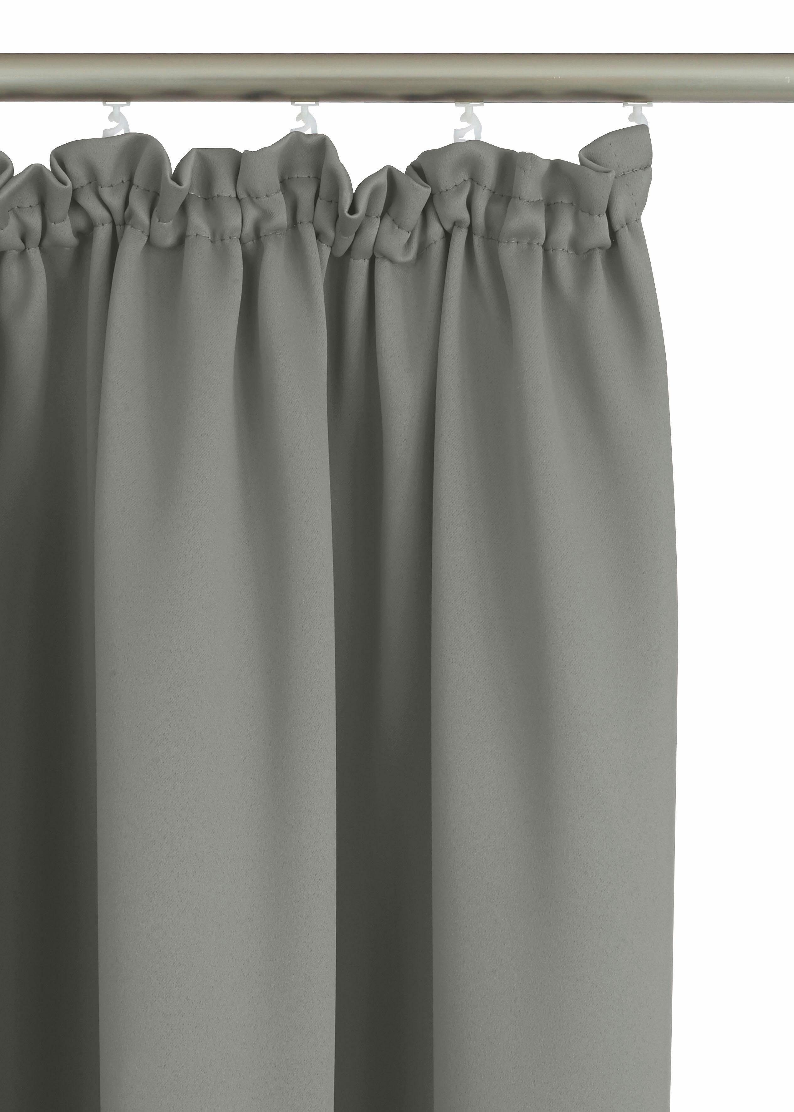 Wirth Vorhang Dim out (1 St), Kräuselband, verdunkelnd