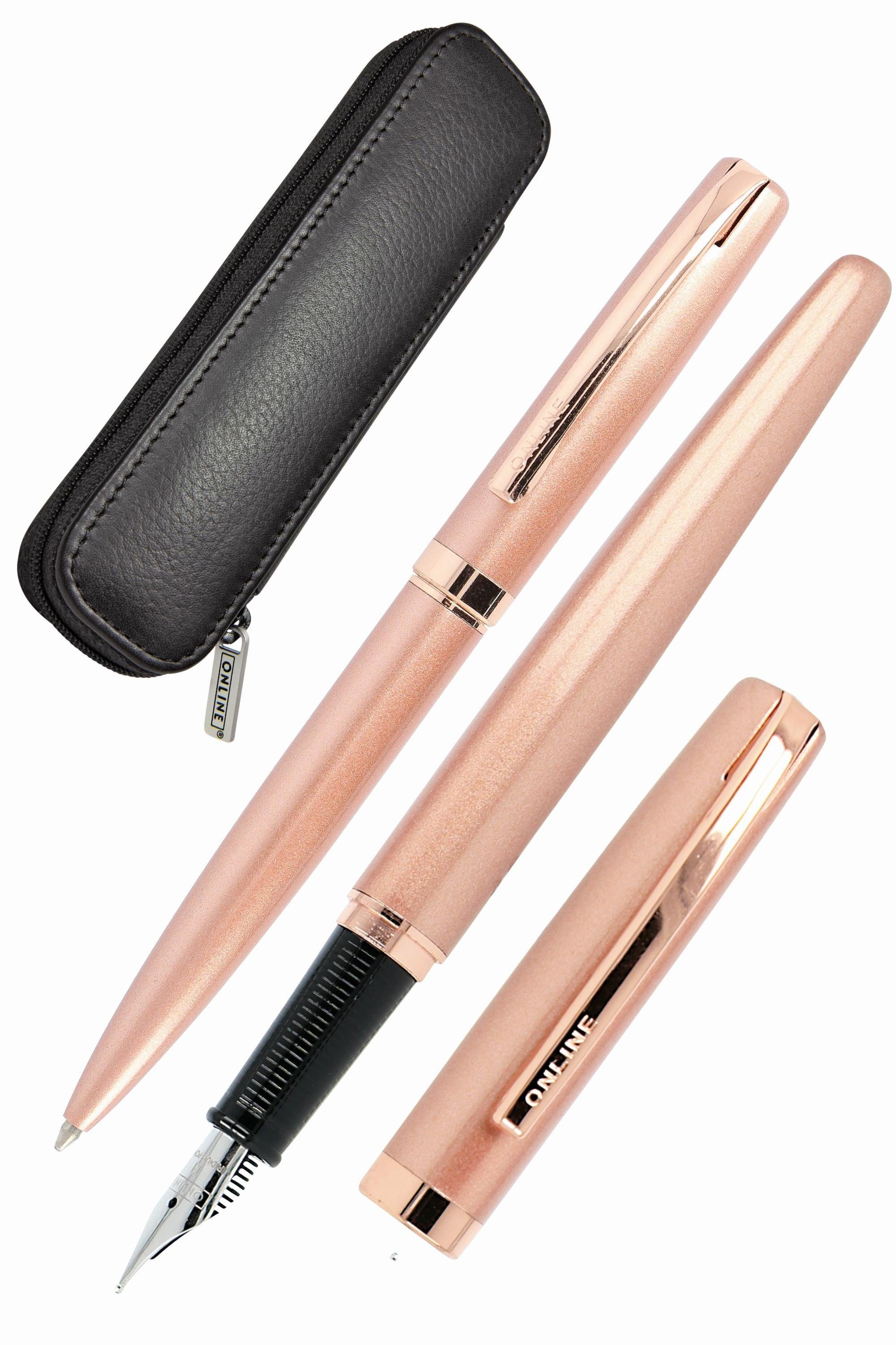 Online Pen Füller Eleganza Schreib-Set Rosegold