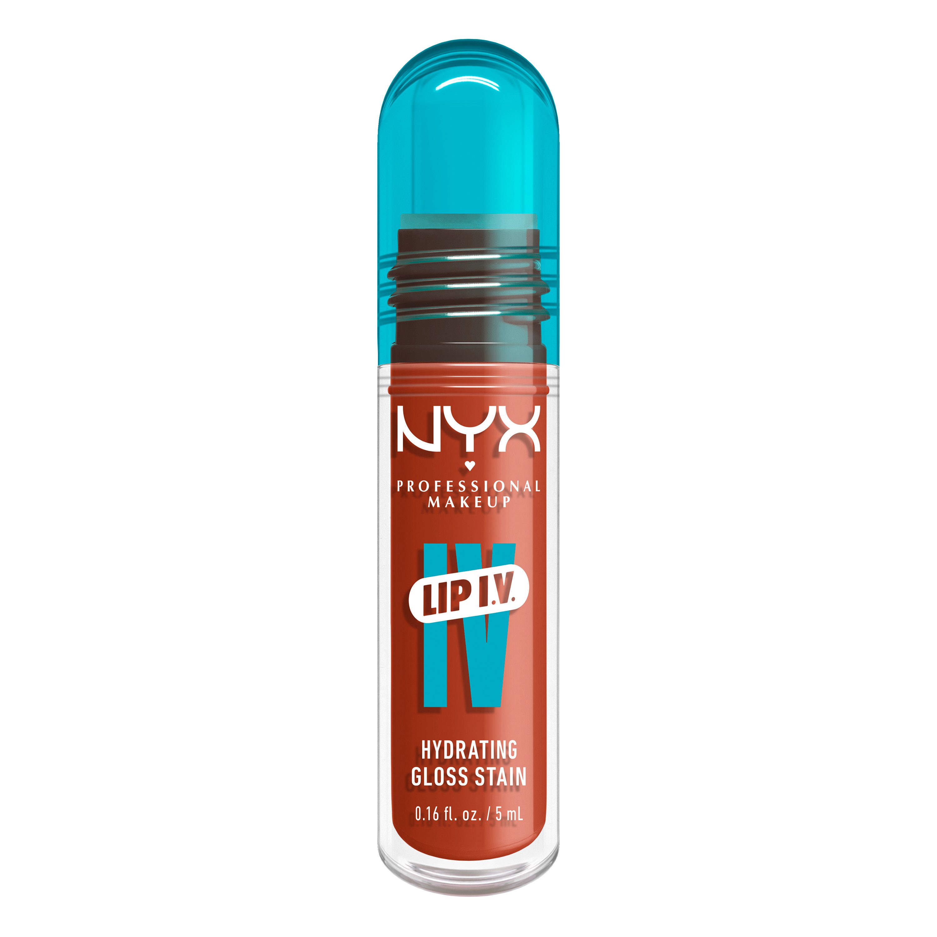 NYX PROFESSIONAL MAKEUP Lipgloss LIP IV GLOSS SERUM, gibt den Lippen einen unwiderstehlichen Wet-Look