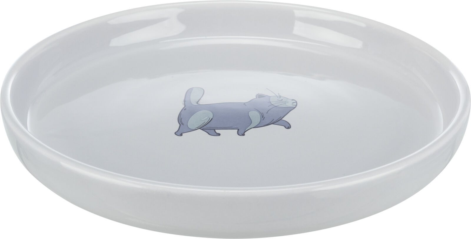 TRIXIE Napf Keramiknapf - grau - 0,6 l/ø 23 cm