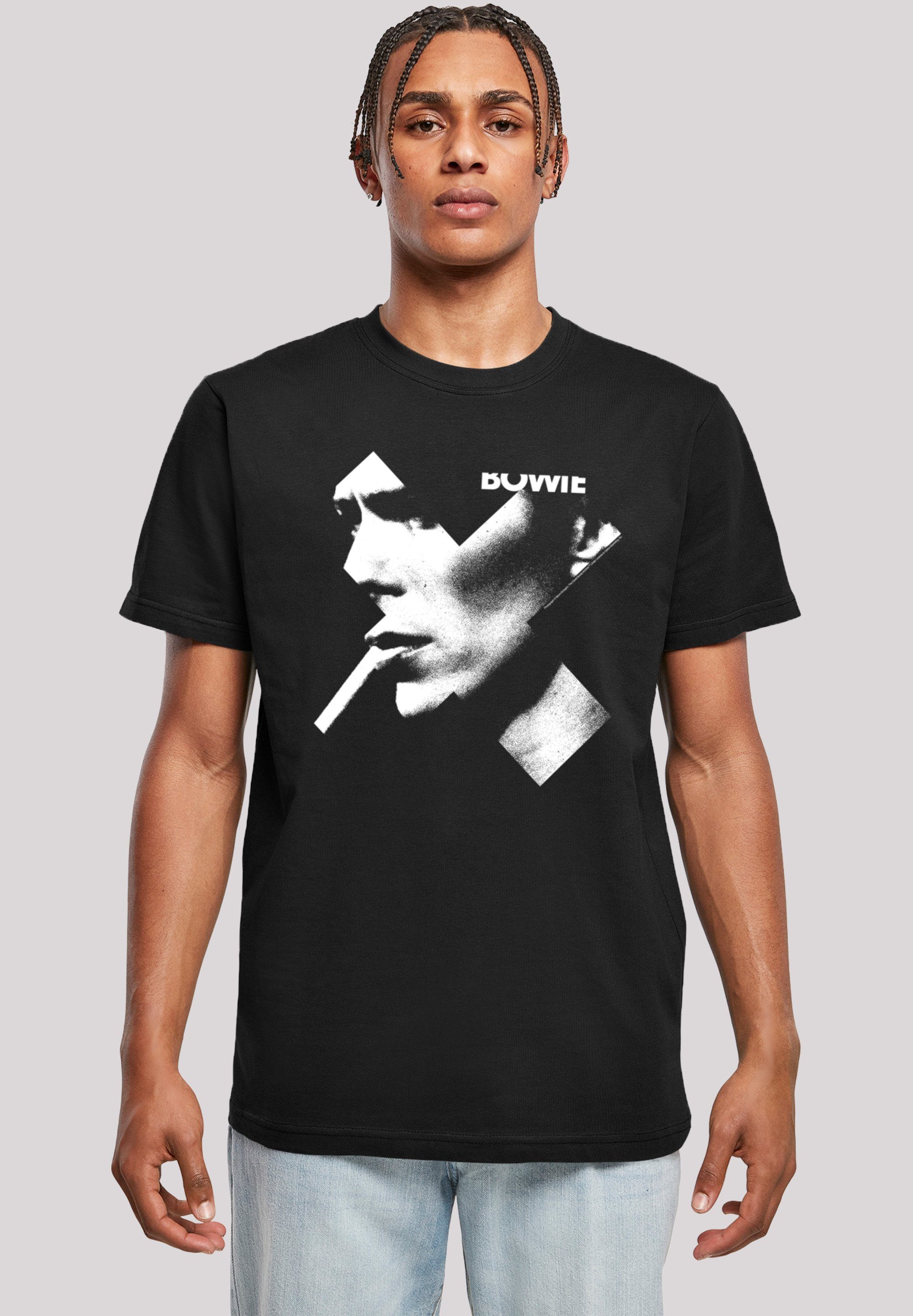 Einsatz F4NT4STIC T-Shirt David Bowie Smoke Print
