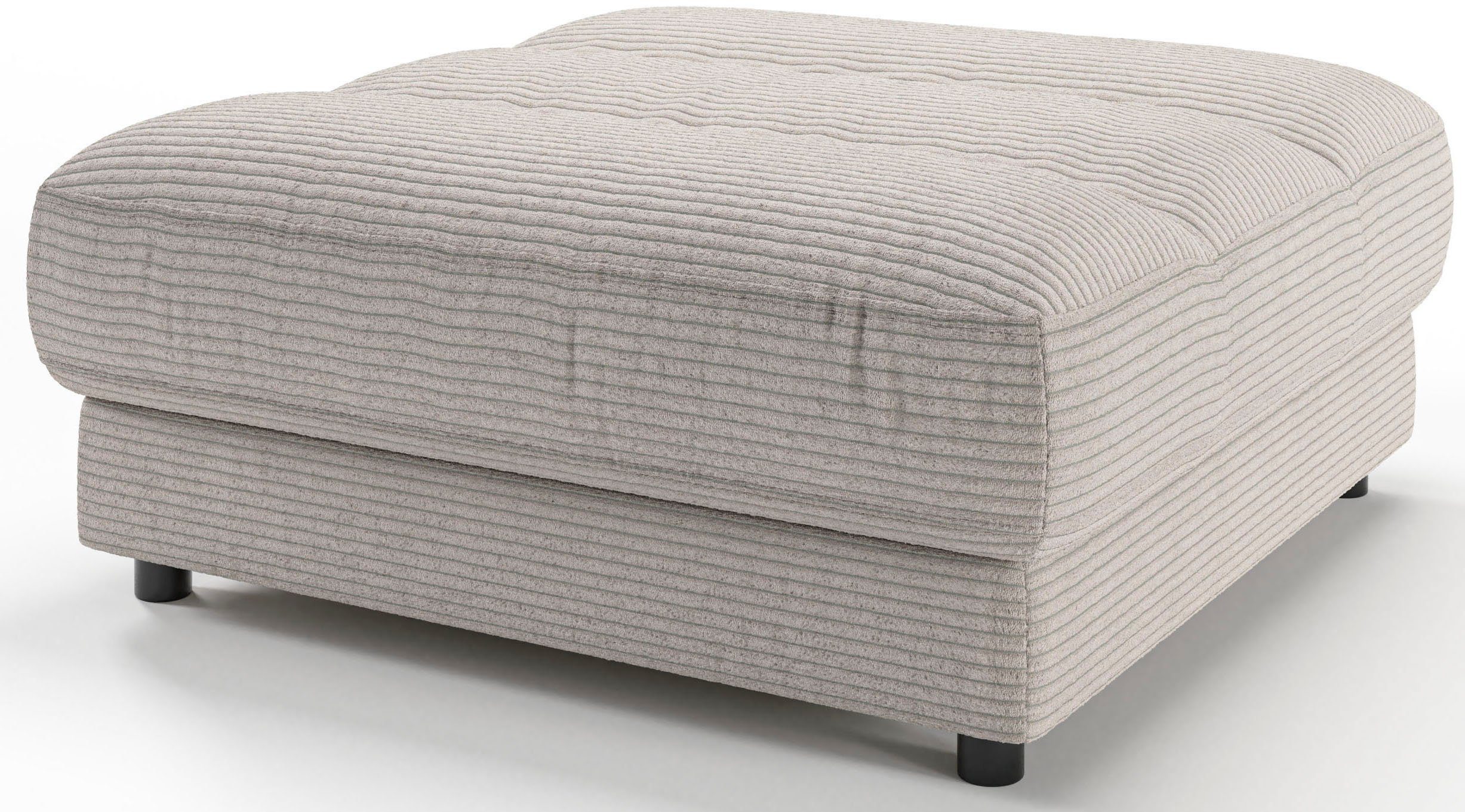 3C Candy Polsterhocker Stripes, Passend zur Serie Stripes