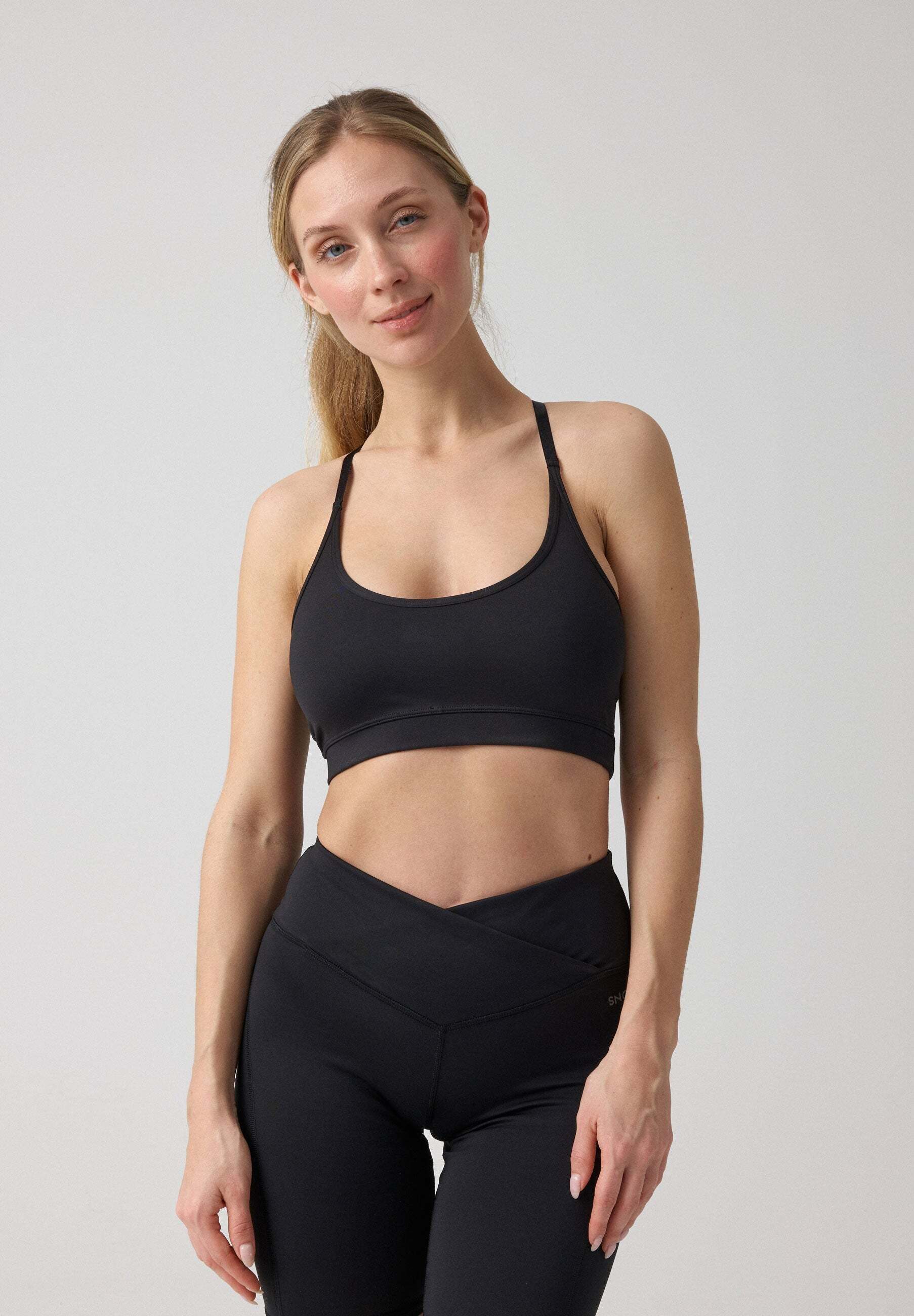 SNOCKS Sport-BH X-Back (1-tlg) mit leichtem Support und ohne kratzenden Zet günstig online kaufen