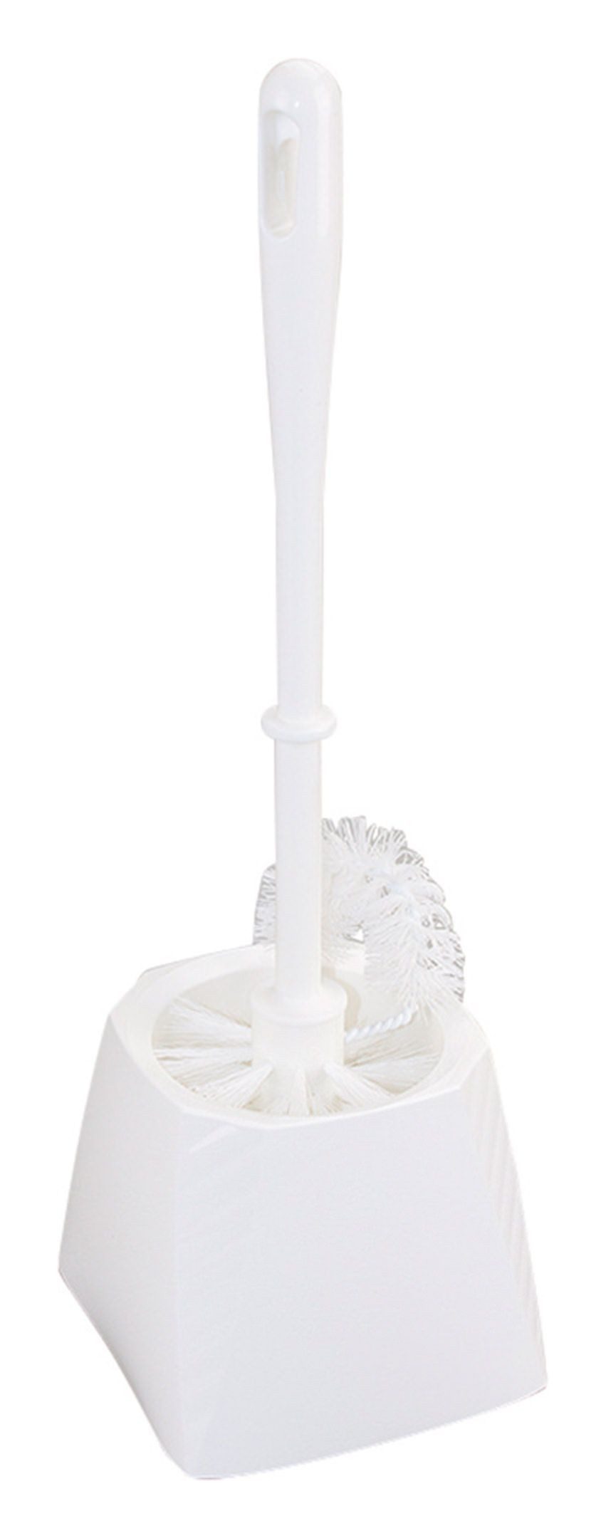 BÜMAG WC-Garnitur, Mit Randreiniger eckig weiß