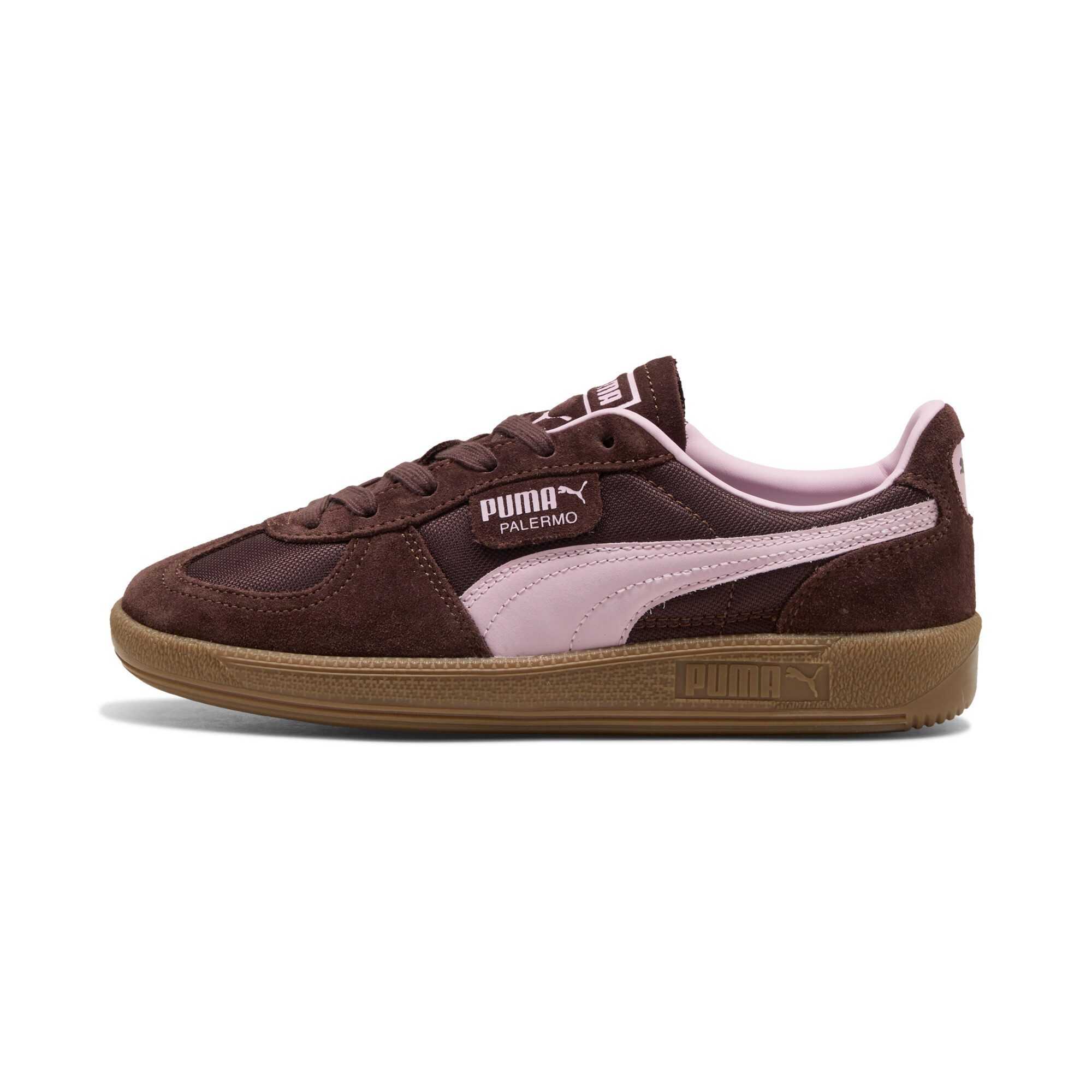 PUMA PALERMO VINTAGE UPDATE Sneaker mit Formstrip aus gewalktem Leder, Gumm günstig online kaufen