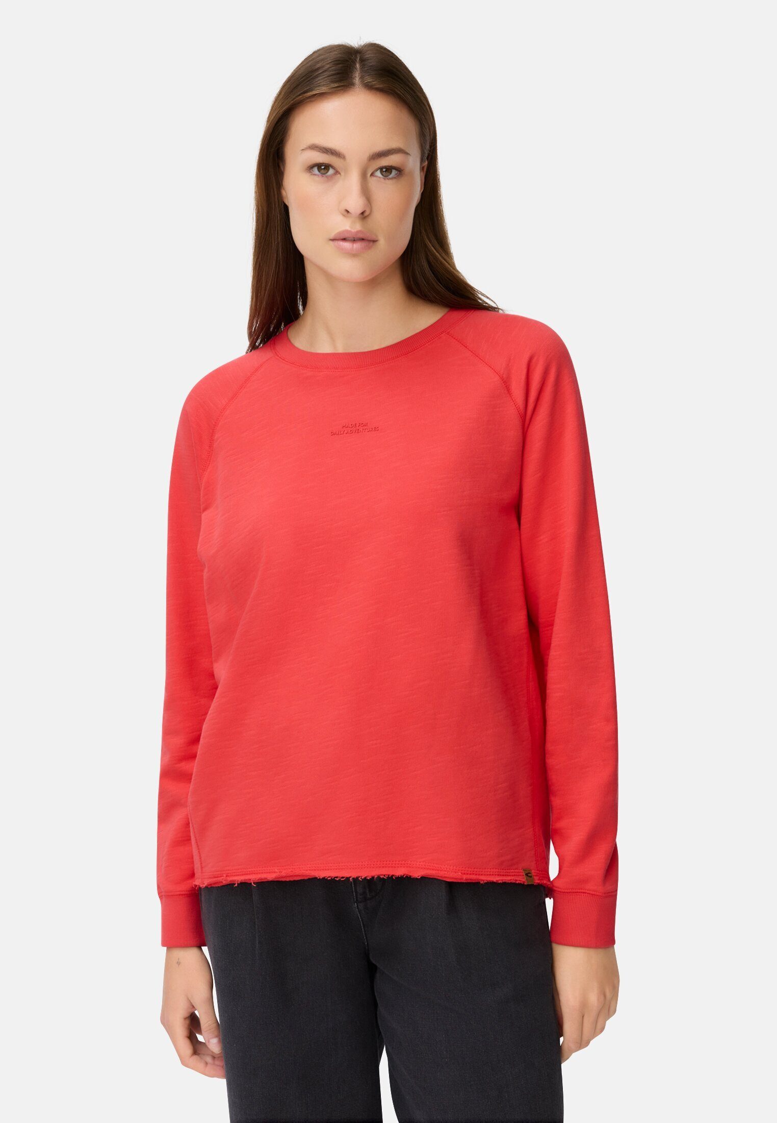 camel active Sweatshirt mit Raglanärmeln Langarm günstig online kaufen