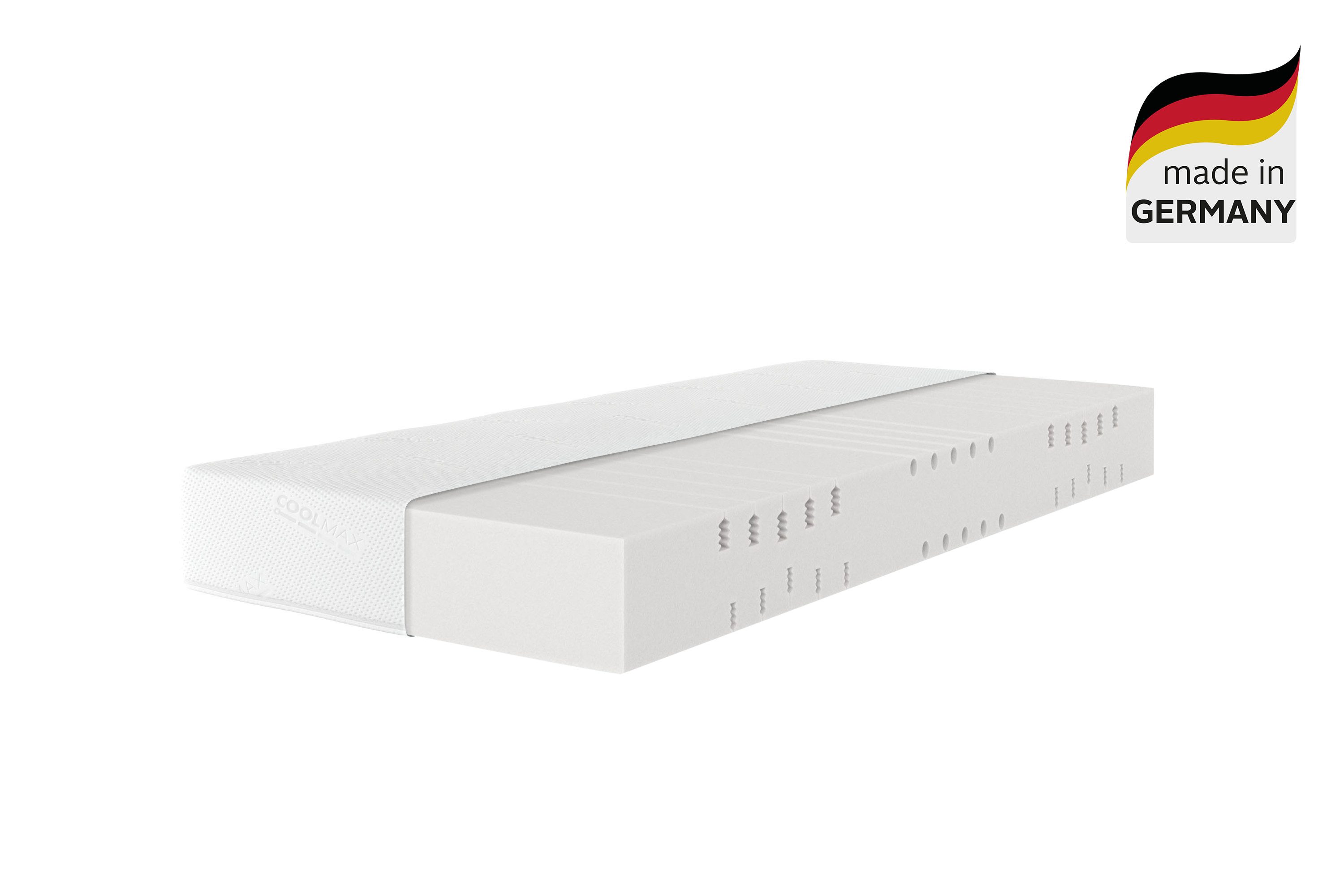 Komfortschaummatratze Tornby, 7 Zonen Matratze 90x200, 140x200 cm, OTTO home, 17 cm hoch, Matratzen H2/H3/H4, ergonomisch, atmungsaktiv