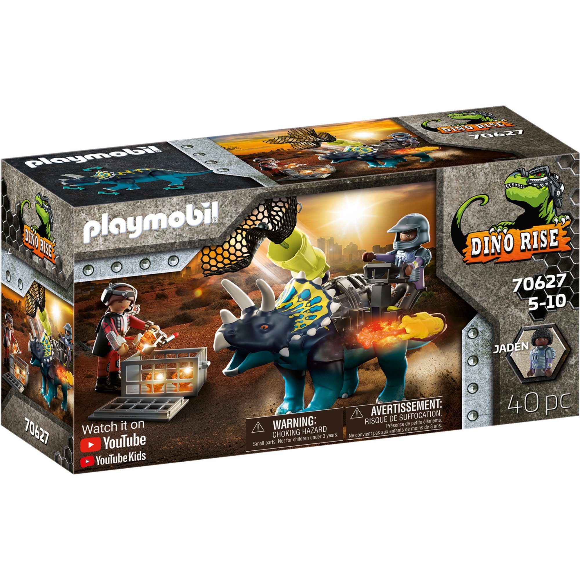 Playmobil® PLAYMOBIL Dino Rise Triceratops: Randale günstig online kaufen