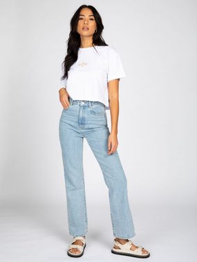 Rusty T-Shirt RUSTY SUNRISE RELAXED FIT CROP TEE