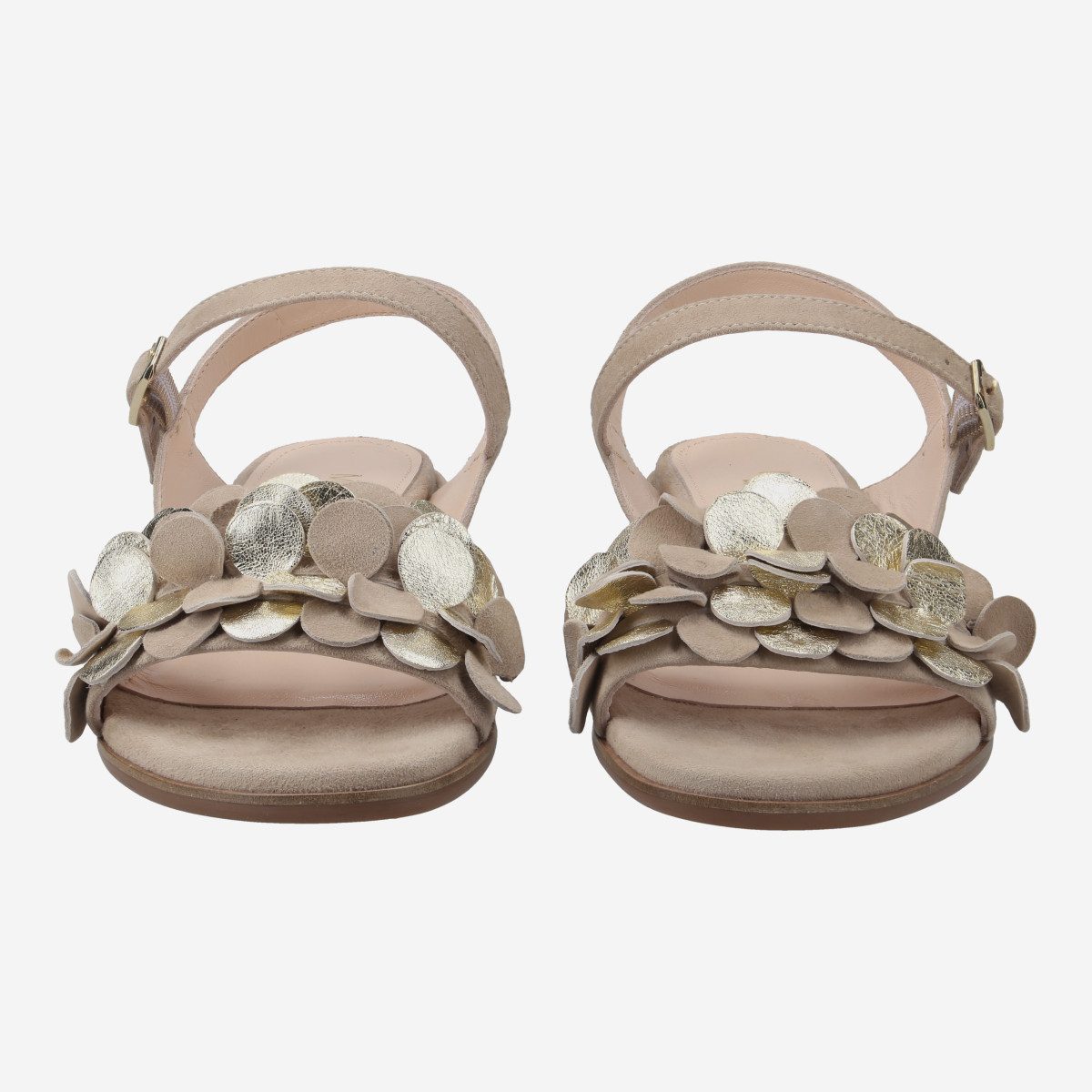 Maripé ALMA V.6 ECRU, Sandaletten in Beige für Damen Sandalette