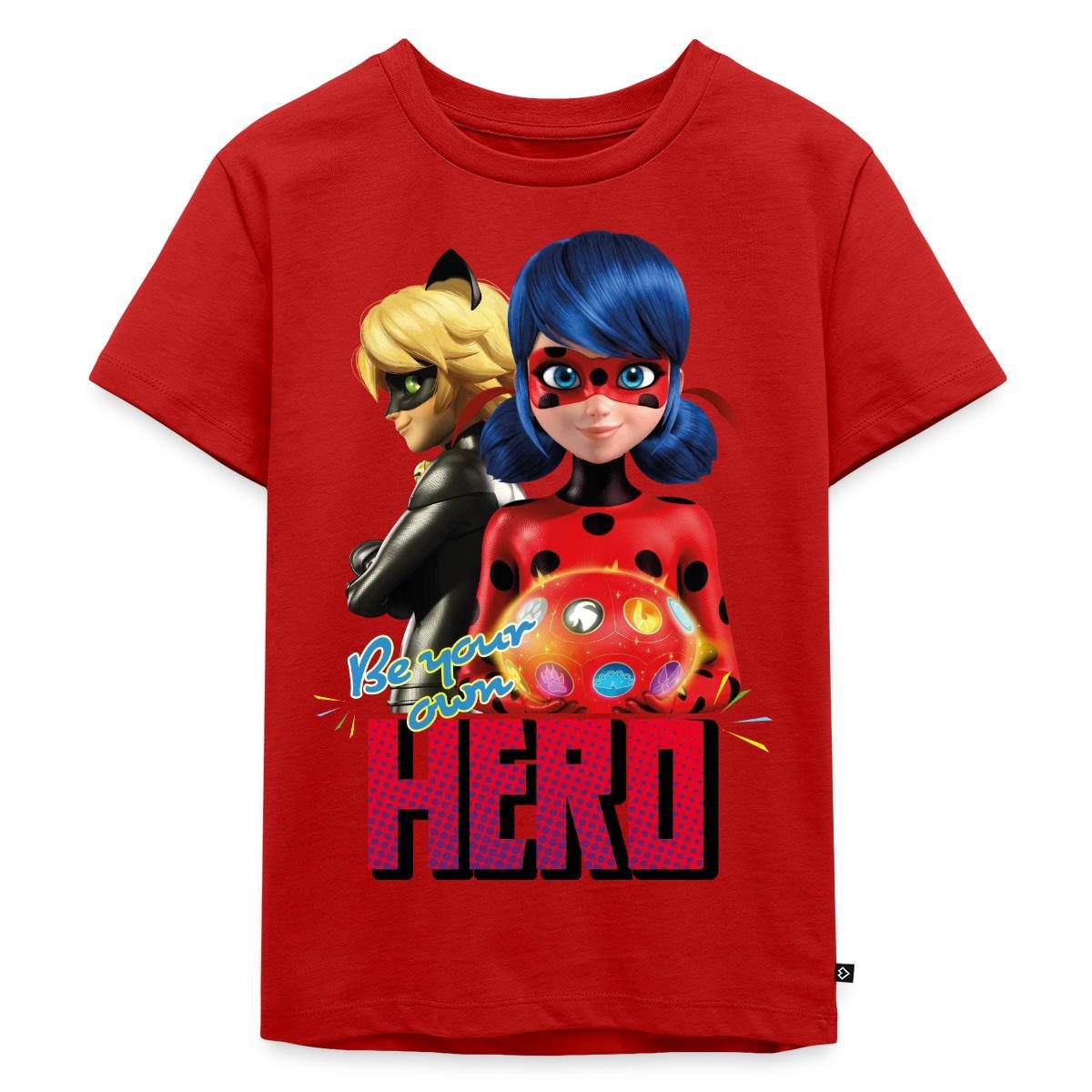 T-Shirt Miraculous Be Your Own Hero Kinder Premium T-Shirt