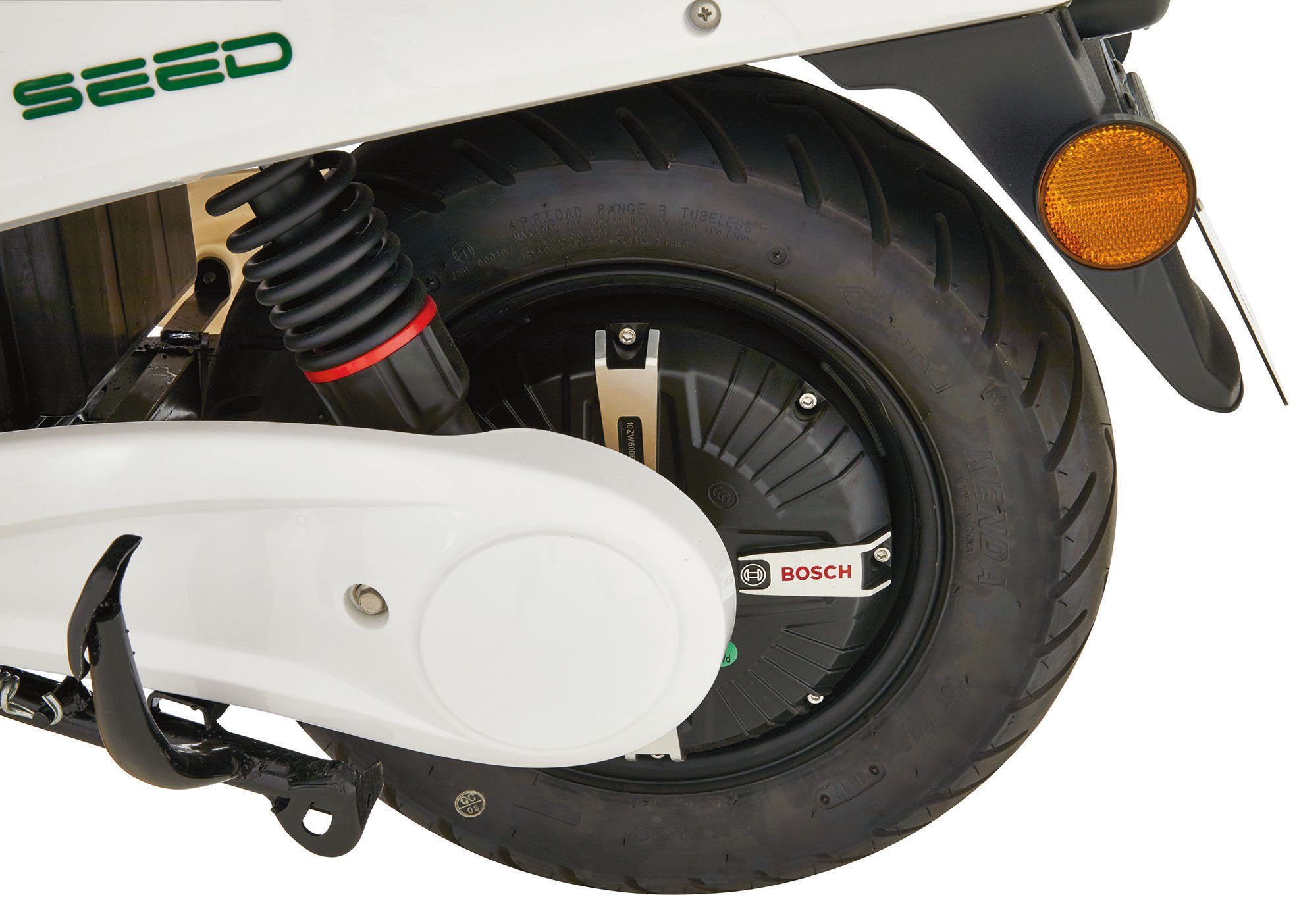 GreenStreet E-Motorroller 45 1200 km/h weiß SEED, W