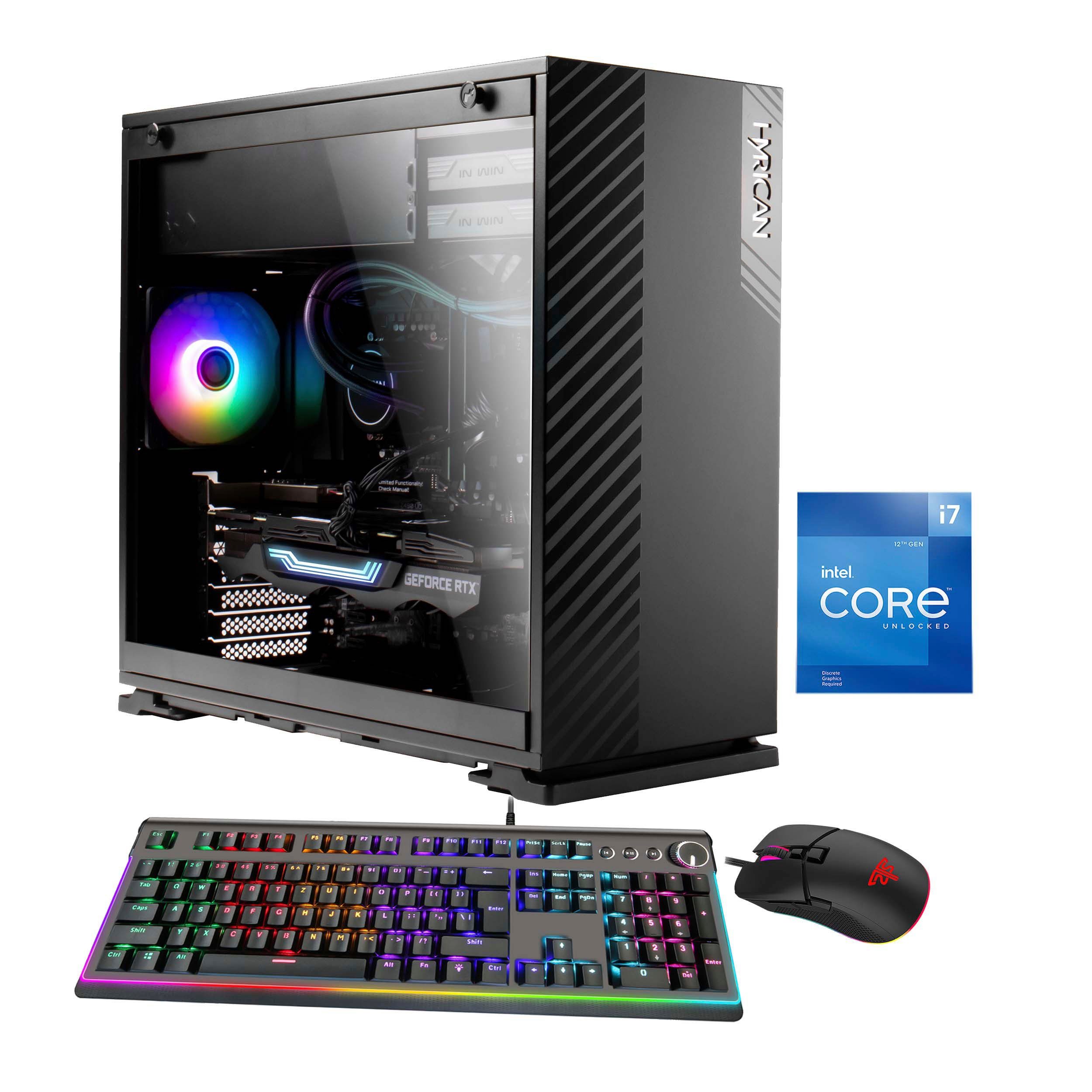 Hyrican Alpha 6851 Gaming-PC (Intel Core i7 12700F, GeForce RTX 3060, 16 GB RAM, 2000 GB SSD, Wasserkühlung, Windows 11)