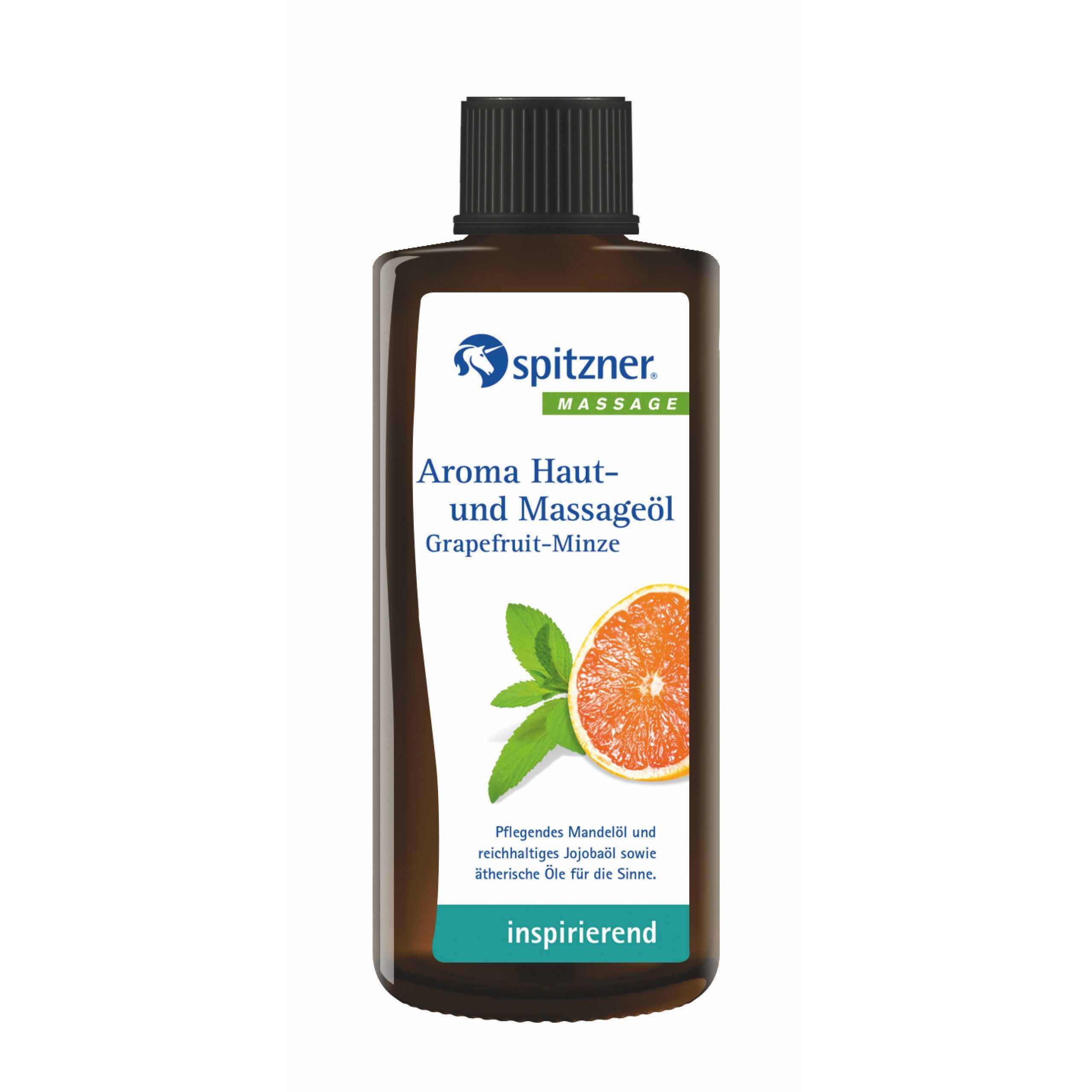 Spitzner Massageöl Spitzner Aroma Haut- und Massageöl Grapefruit Minze 190 ml
