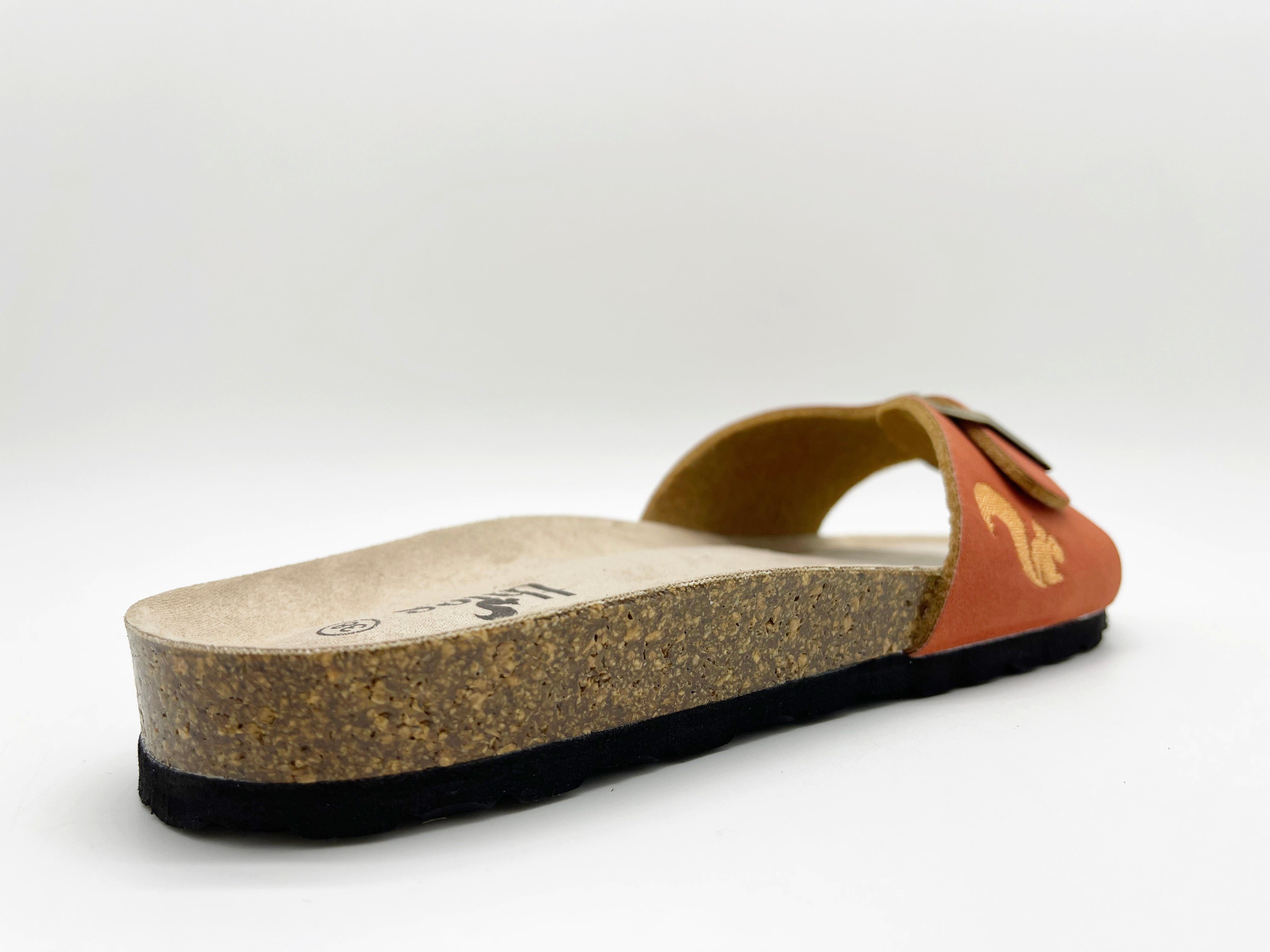 Bio Sandale Sandal 1856 Strap Eco Vegan Rust thies