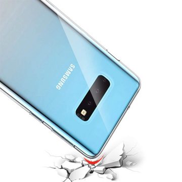 CoolGadget Handyhülle Transparent Ultra Slim Case für Samsung Galaxy S10e 5,8 Zoll, Silikon Hülle Dünne Schutzhülle für Samsung S10e Hülle