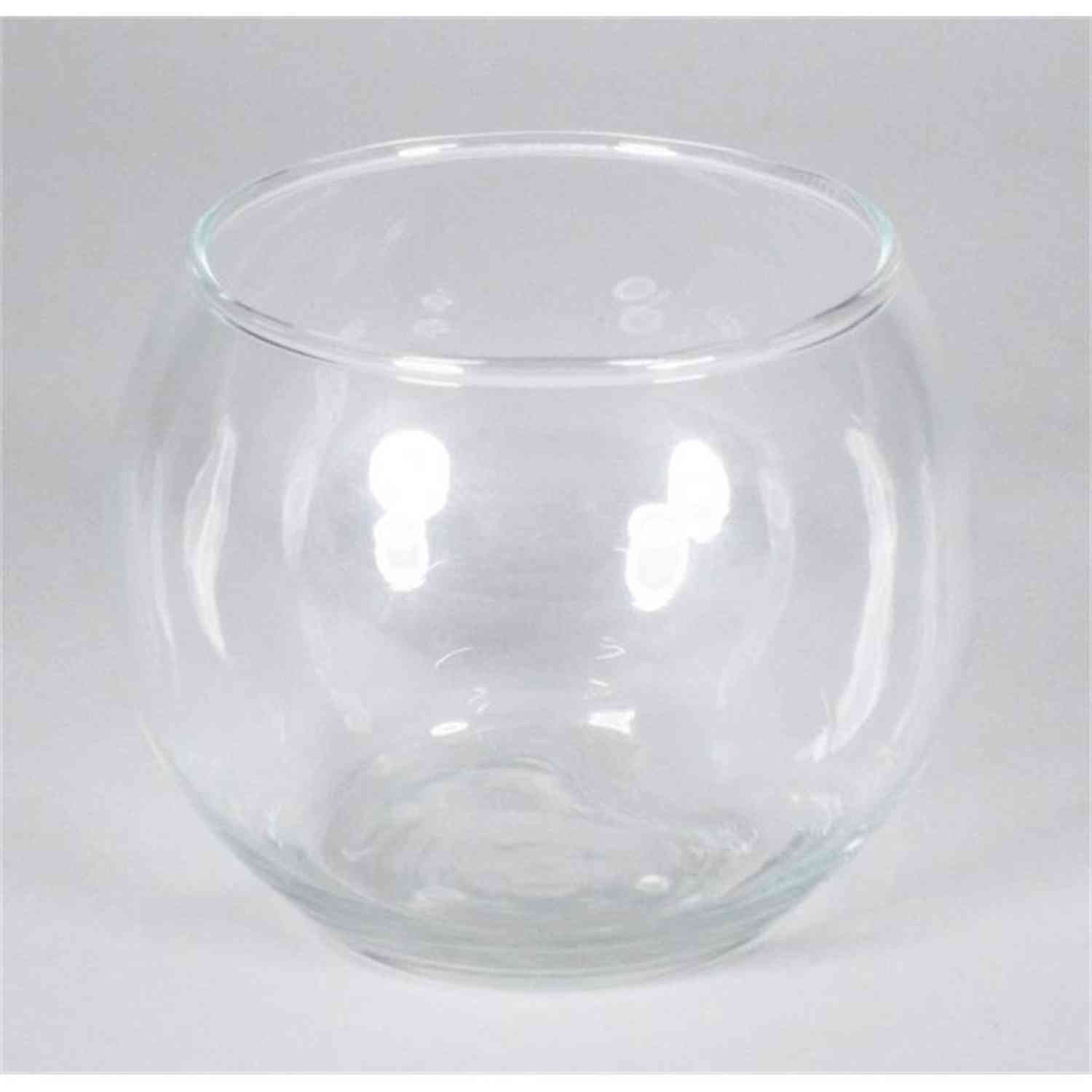 INNA-Glas Kerzenhalter Teelichtglas Diana, Kugel - rund, klar, 8,5cm, Ø 8cm - Ø 11cm