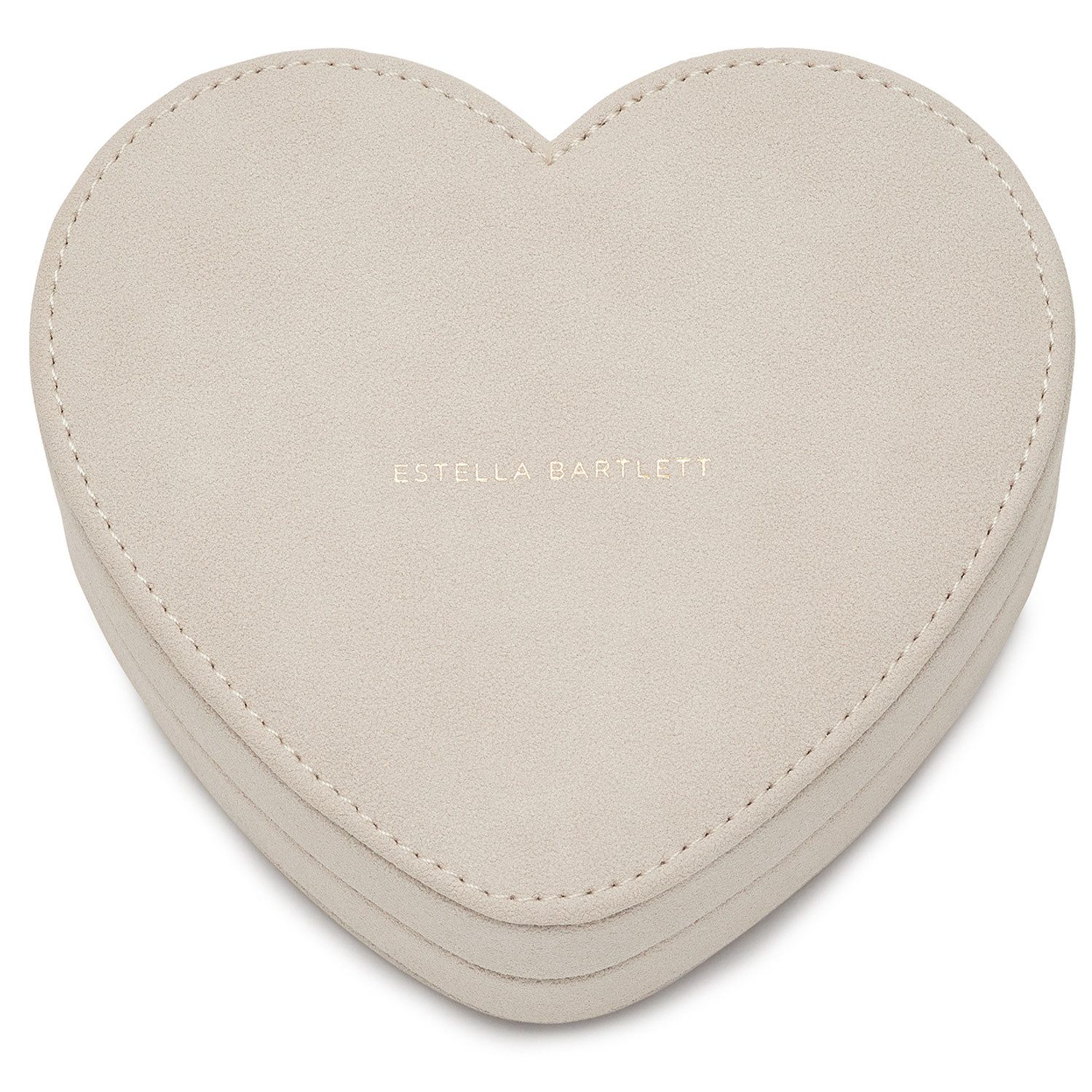 Estella Bartlett Schmuckkasten Schmuckbox Herz Beige Schmuckkästchen