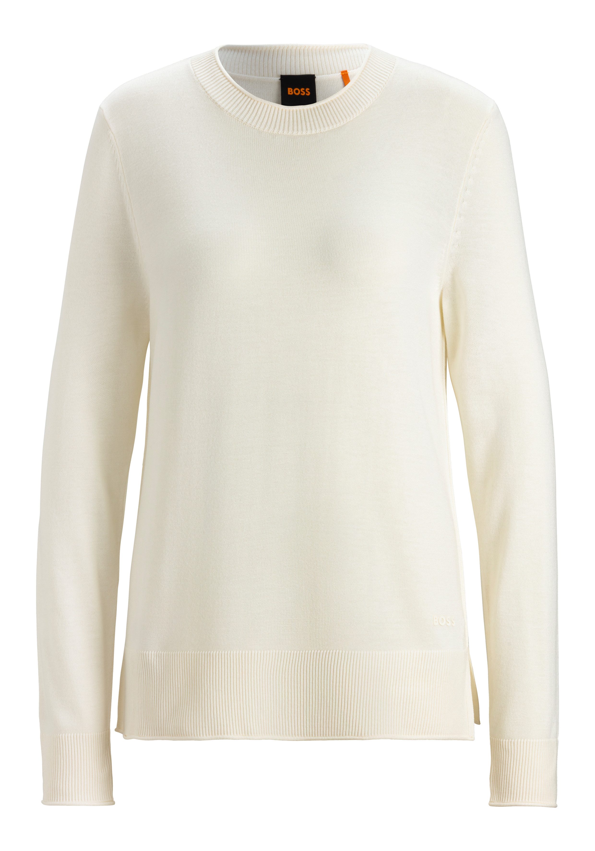 BOSS ORANGE Strickpullover Fanikale Premium Damenmode klassicher Basic-Pull günstig online kaufen