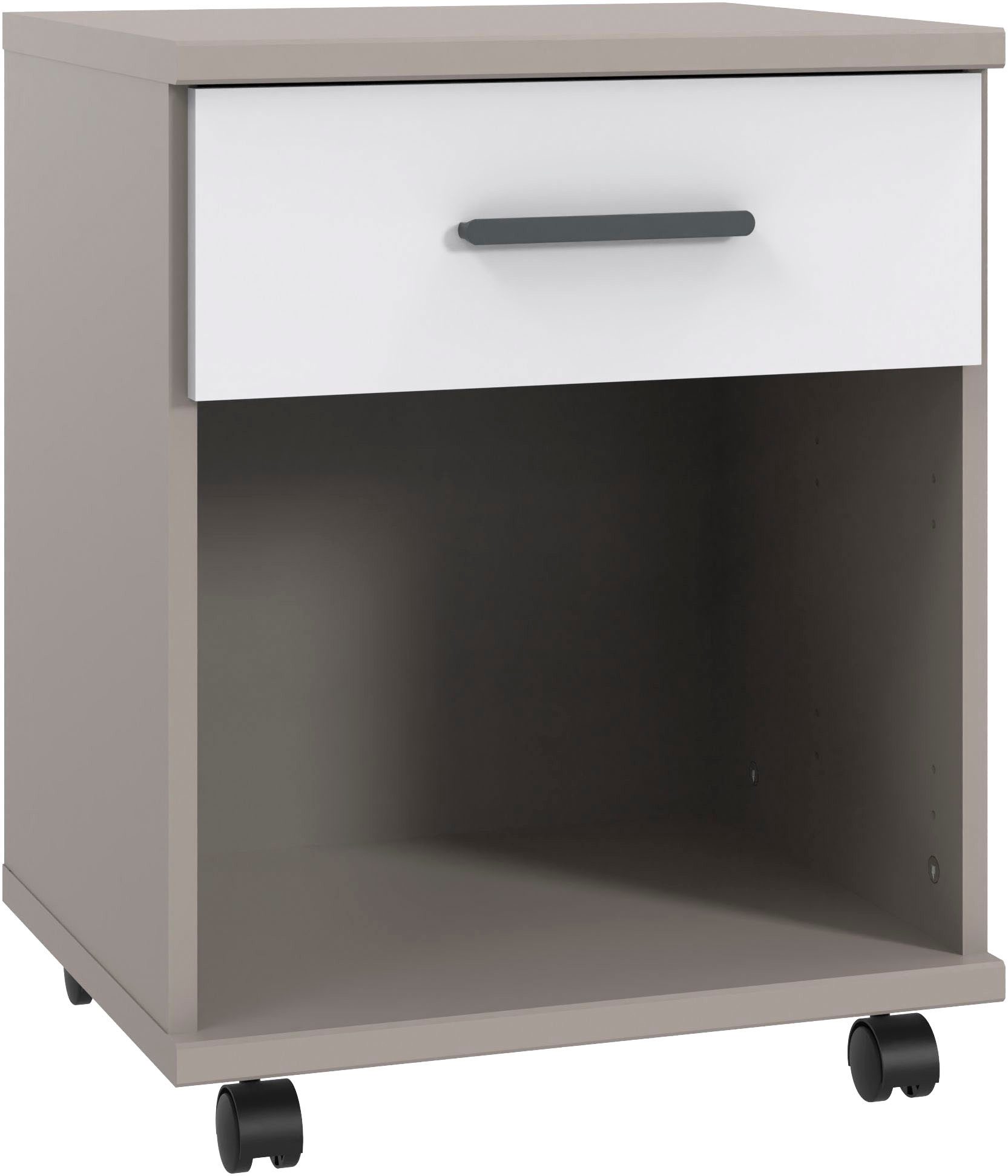 Wimex Rollcontainer Bahamas, Rollwagen auf Kunststoffrollen, inkl. Schublade