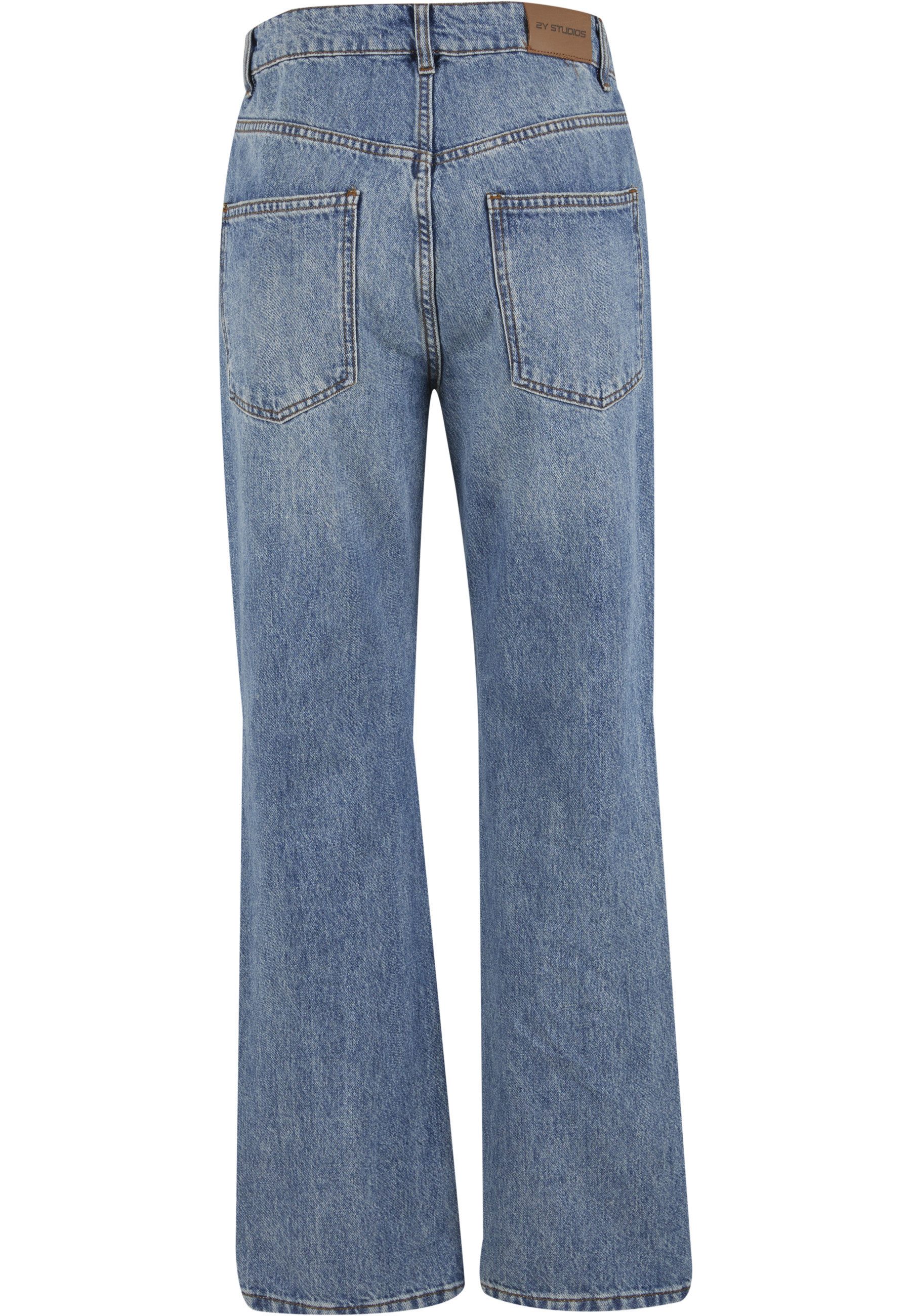 2Y Studios Bequeme Jeans 2Y Studios Eda Destroyed Slim Fit Jeans