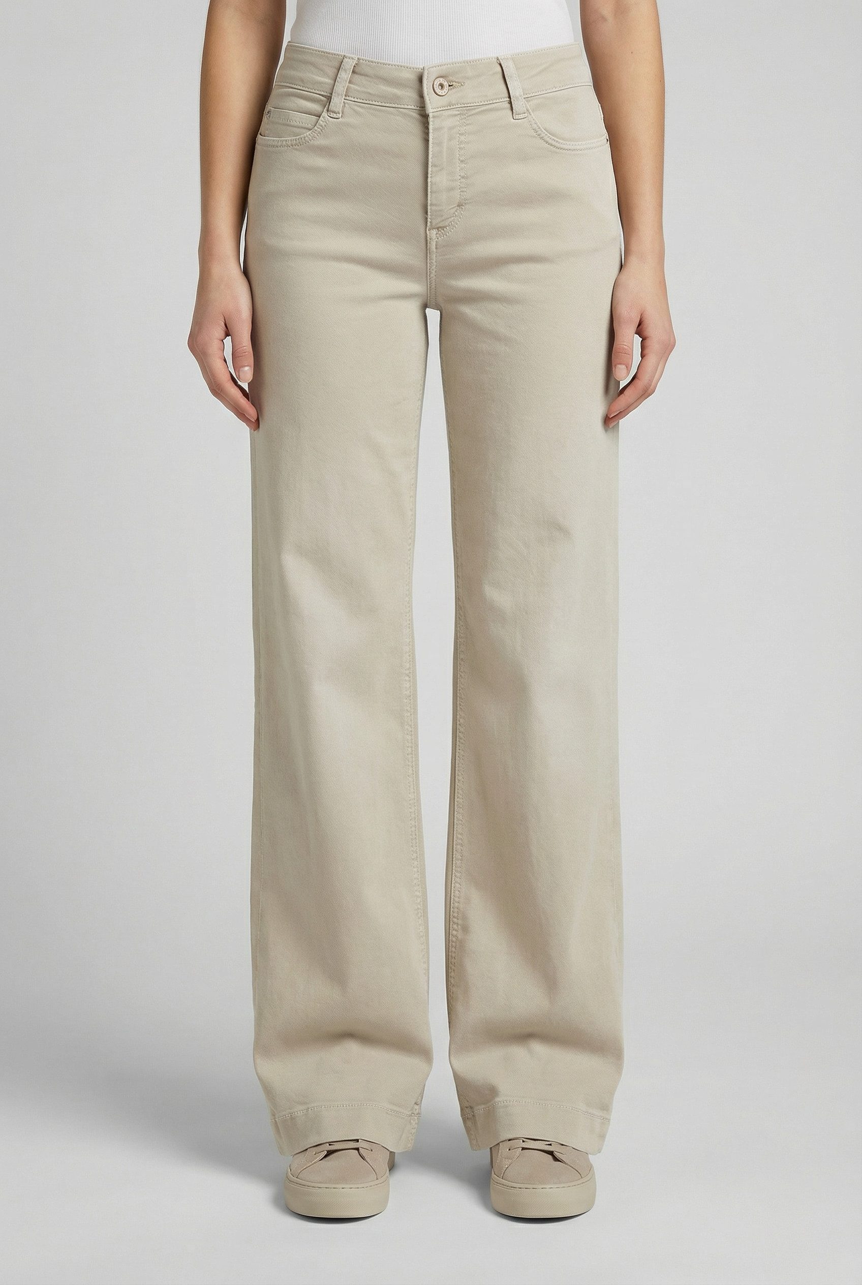 MAC Weite Jeans DREAM WIDE mit weitem Bein-Stretch