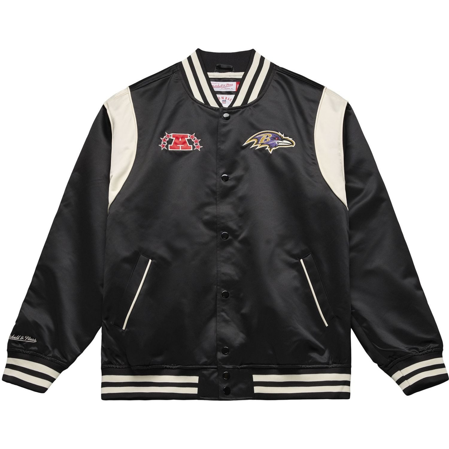 Mitchell & Ness Collegejacke Satin Varsity Baltimore Ravens