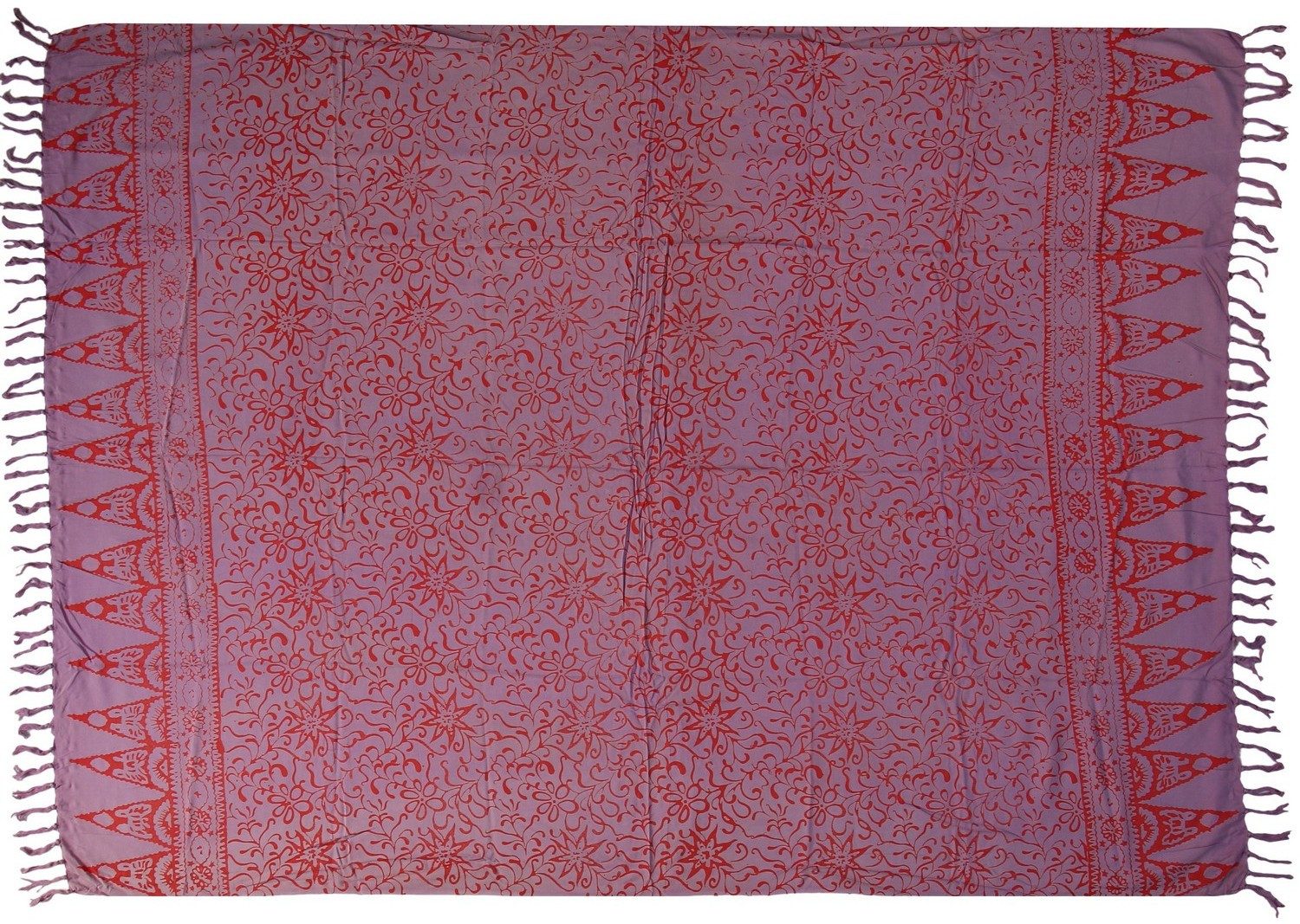 Wogeka Sarong Aus Bali – Vielseitiges Wickeltuch Als Pareo, Strandkleid Oder Cover Up (ca. 170x110 Cm)