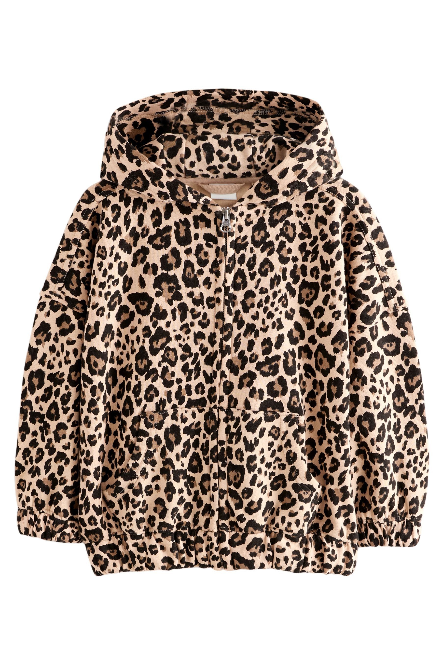 Next Kapuzenpullover Kapuzenjacke mit durchgehendem Reißverschluss (1-tlg)