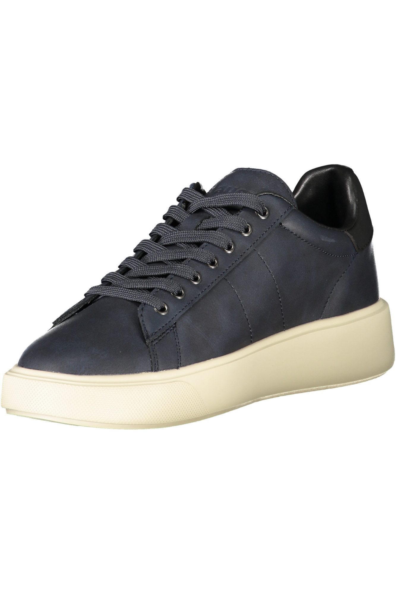 Blauer Sneaker Blaue Sportschuhe für Herren mit kontrastierender