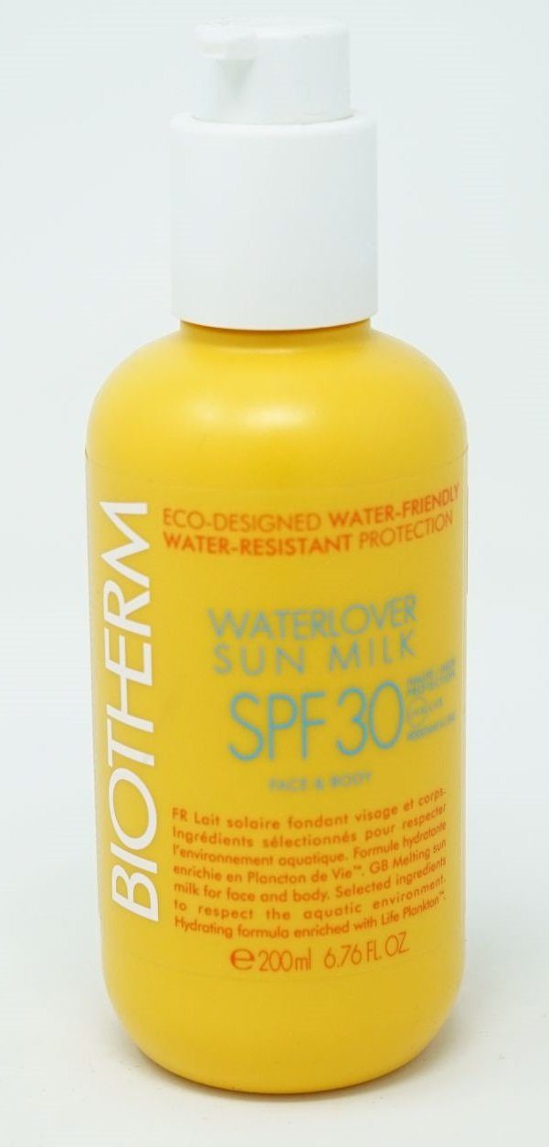 BIOTHERM Duschgel Biotherm Waterlover Sun Milk SPF30 Face & Body От солнца 200ml
