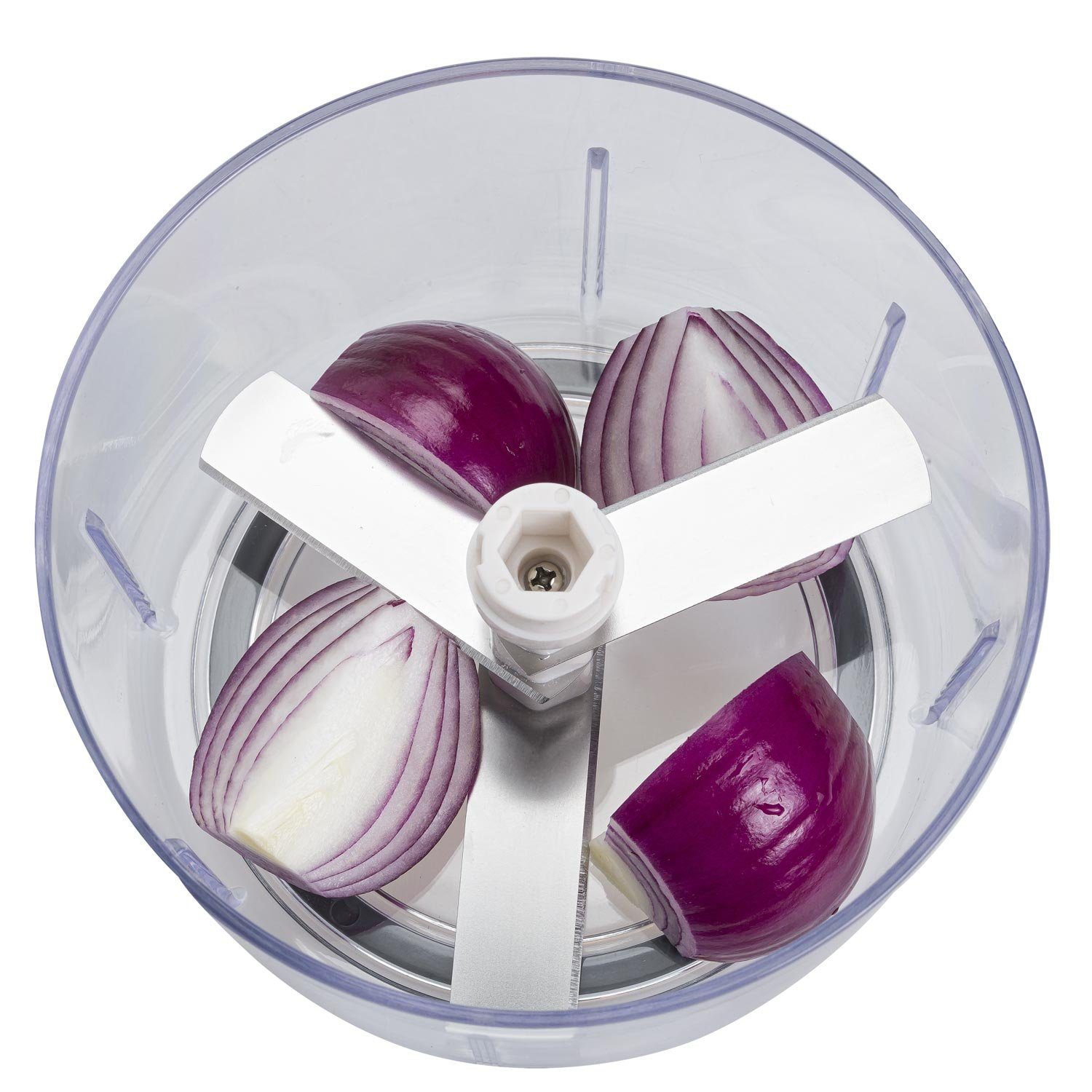 Lurch Gemüsehacker Lurch Multi Chopper mit Zugseil iron grey / weiß Mixer