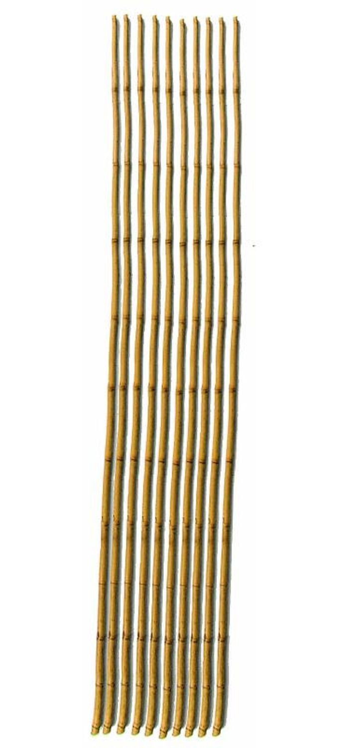BURI Rankhilfe »20x Bambus Stangen 10er 120cm Kletterpflanzen Stütze