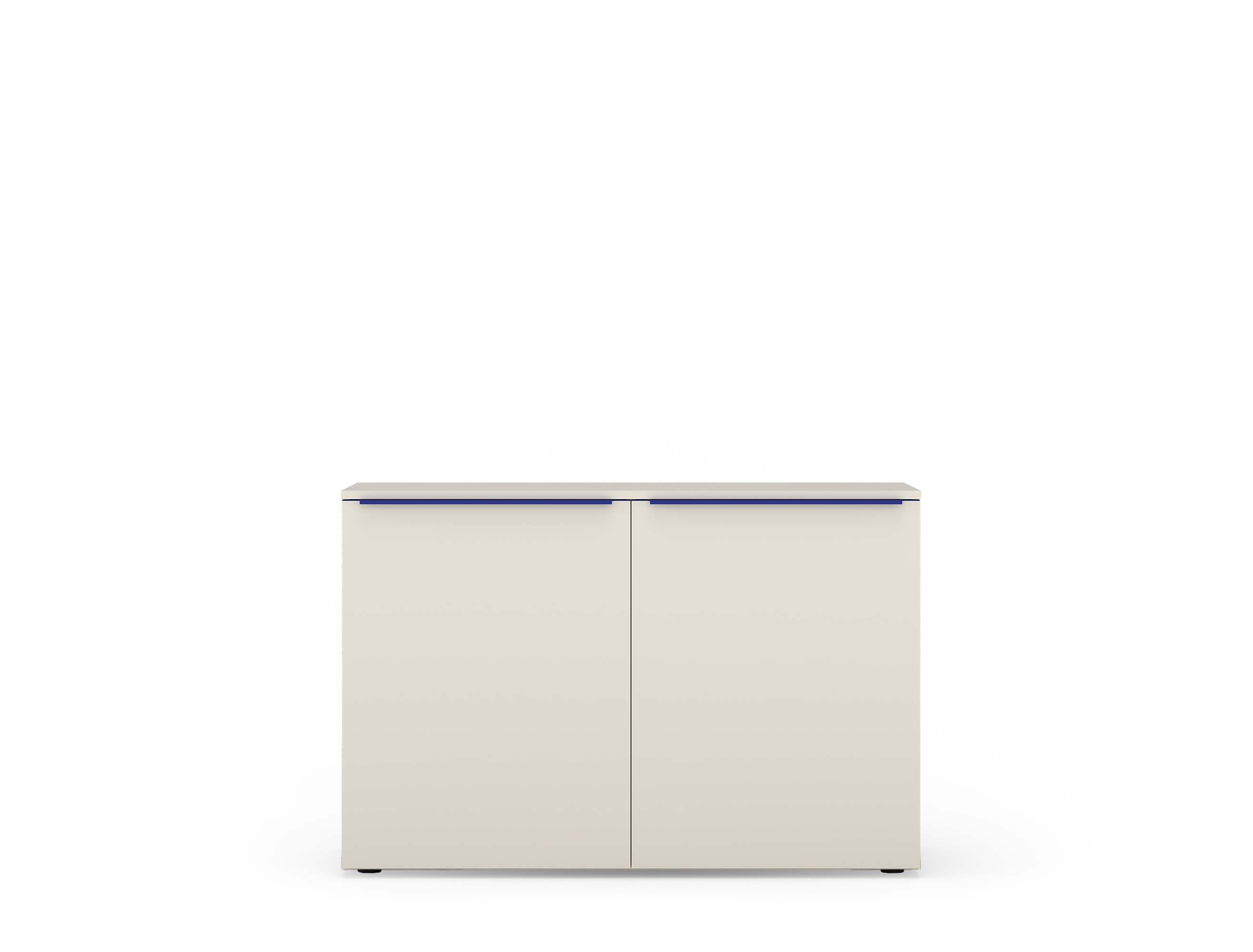 TOM TAILOR HOME Sideboard COLOR PUZZLE Medium Cabinet 05 – 2 Türen mit Soft-Close, Breite 1100 mm – Stauraum mit besonderem Farbkick
