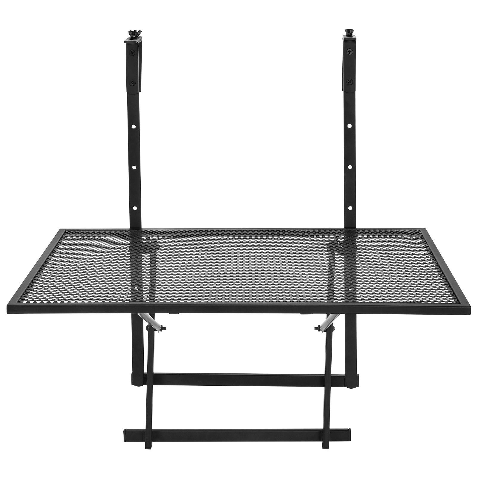 KOMFOTTEU Balkonhängetisch Hängetisch Klappbar, mit 20 kg Belastbar günstig online kaufen