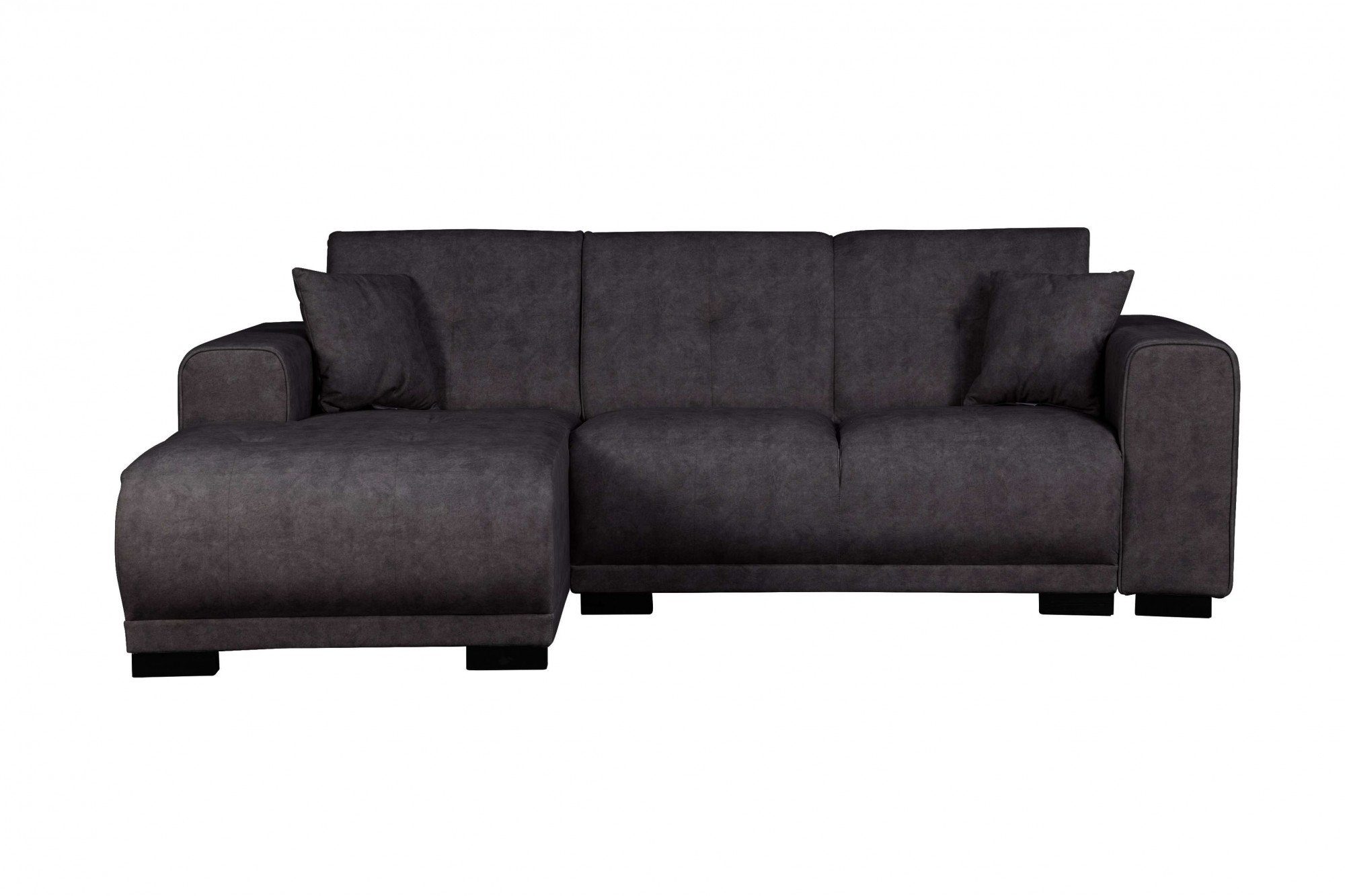 Home affaire Ecksofa Langeland L-Form, incl. 2 Zierkissen, Recamiere wahlweise links oder rechts