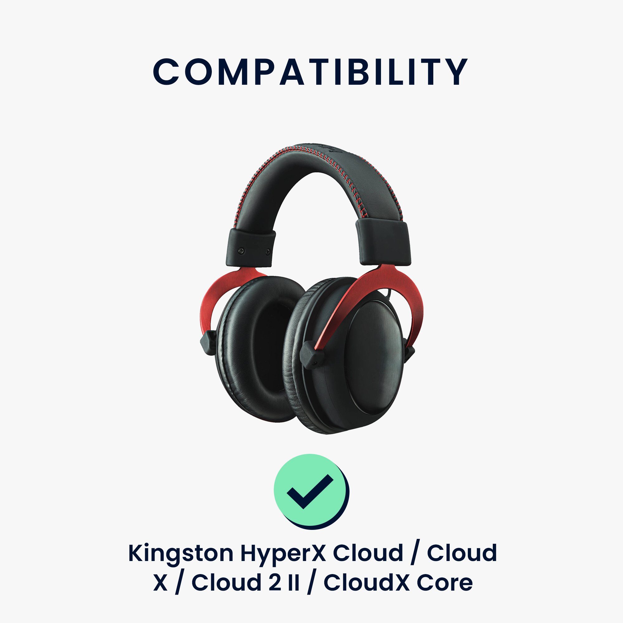 kwmobile Ersatz Kopfhörer Mikrofon für Kingston HyperX Cloud / Cloud X / CloudX Gaming-Headset Zubehör (Headset Microphone) – Bild 2 von 5