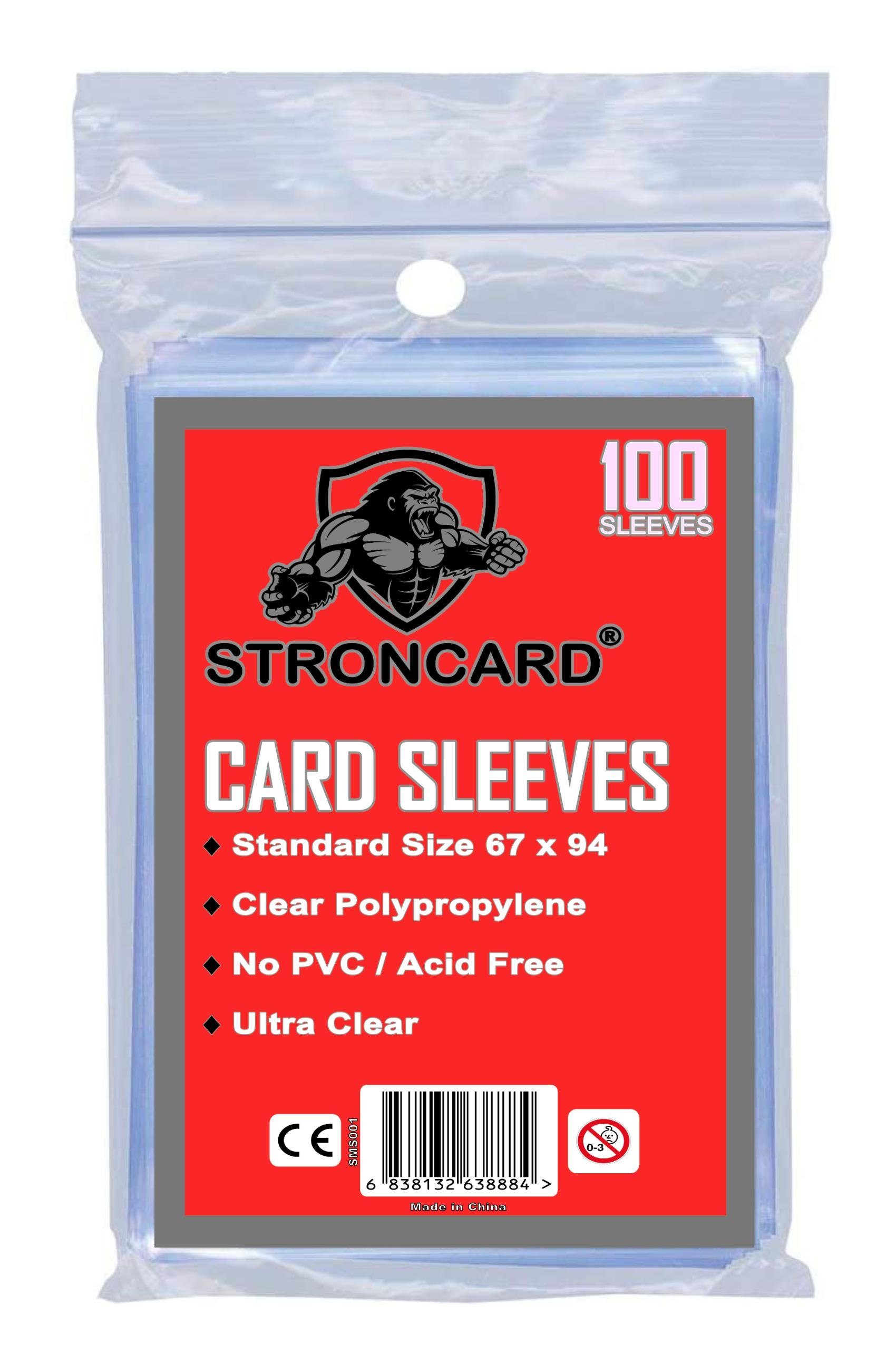 Sammelkarte STRONCARD® - Standard Karten Hüllen Schutzhüllen