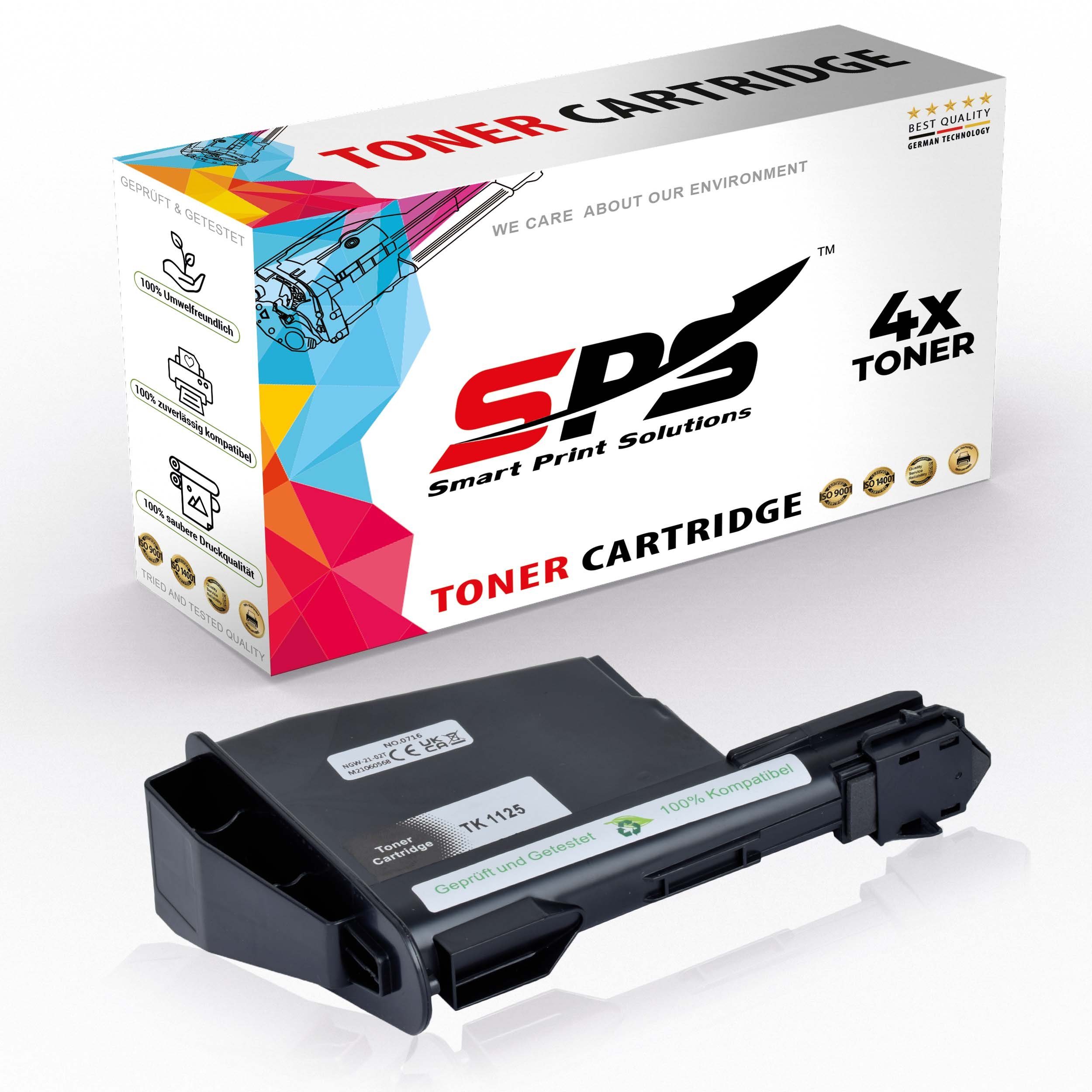 SPS Kompatibel für Kyocera FS1061DN 4er (für 1T02M70NL0 TK-1125 Pack, Kyocera, Nachfülltinte x)